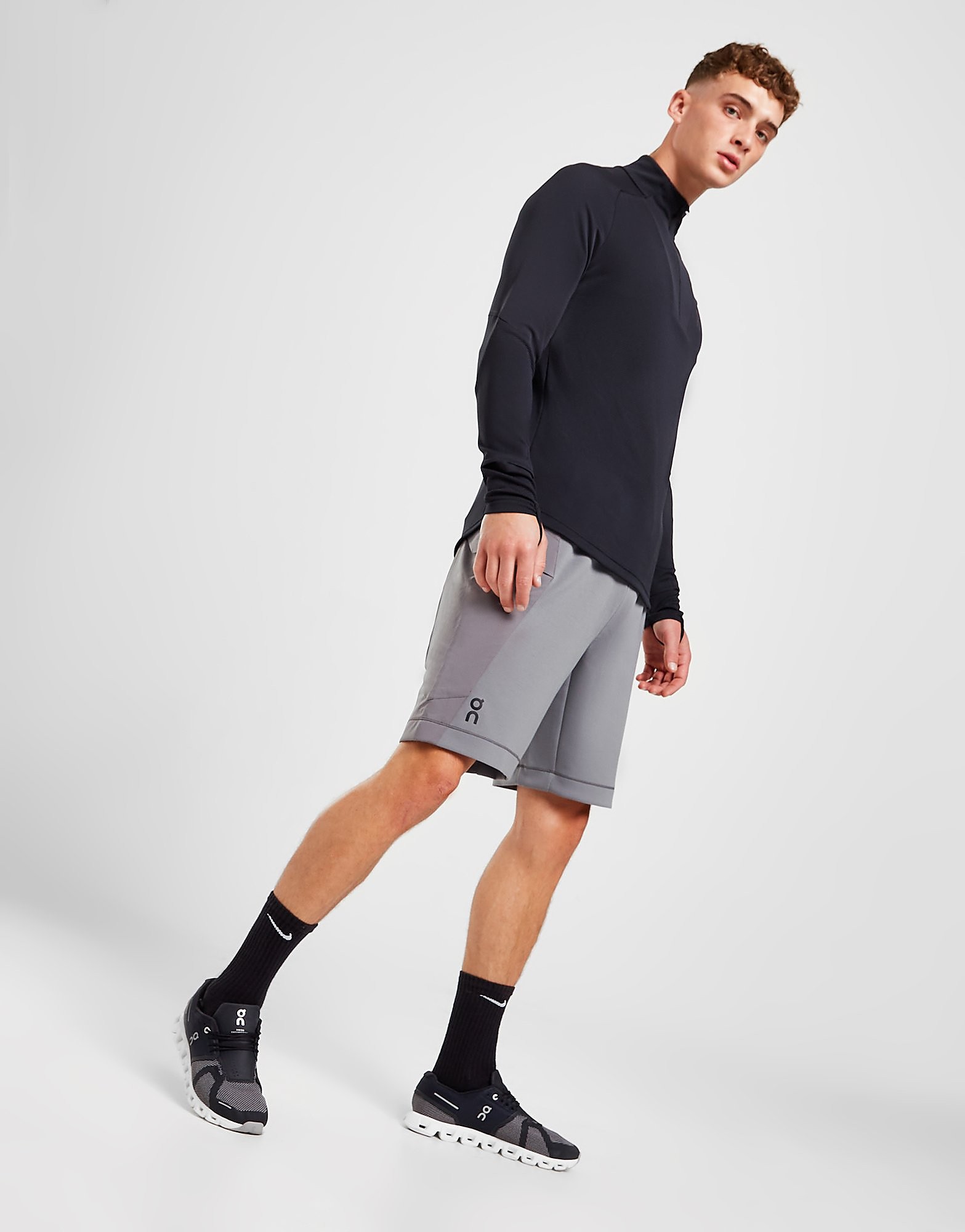 

On Running Movement Shorts - Grey - Mens, Grey