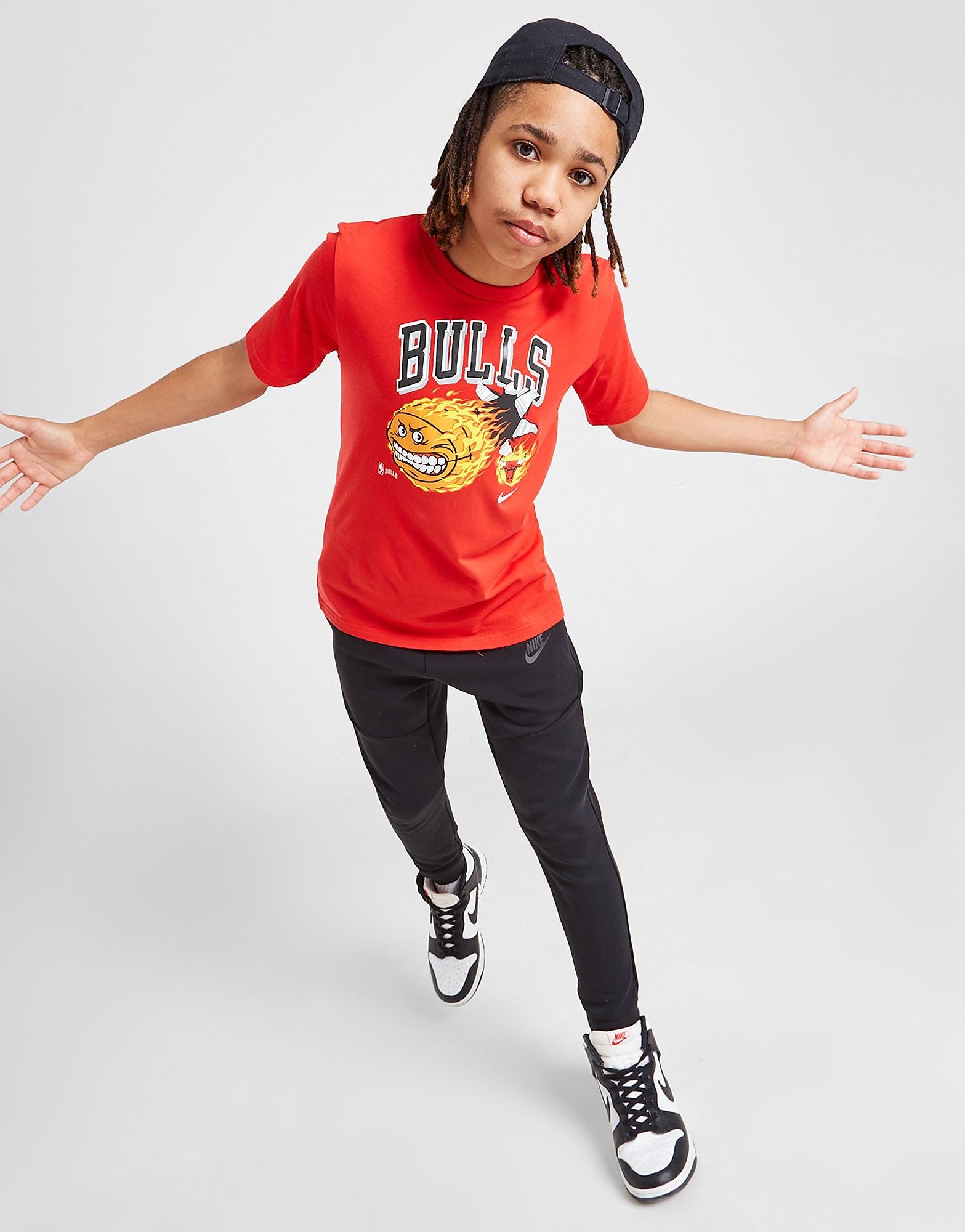 

Nike NBA Chicago Bulls T-Shirt Junior - Red - Kids, Red