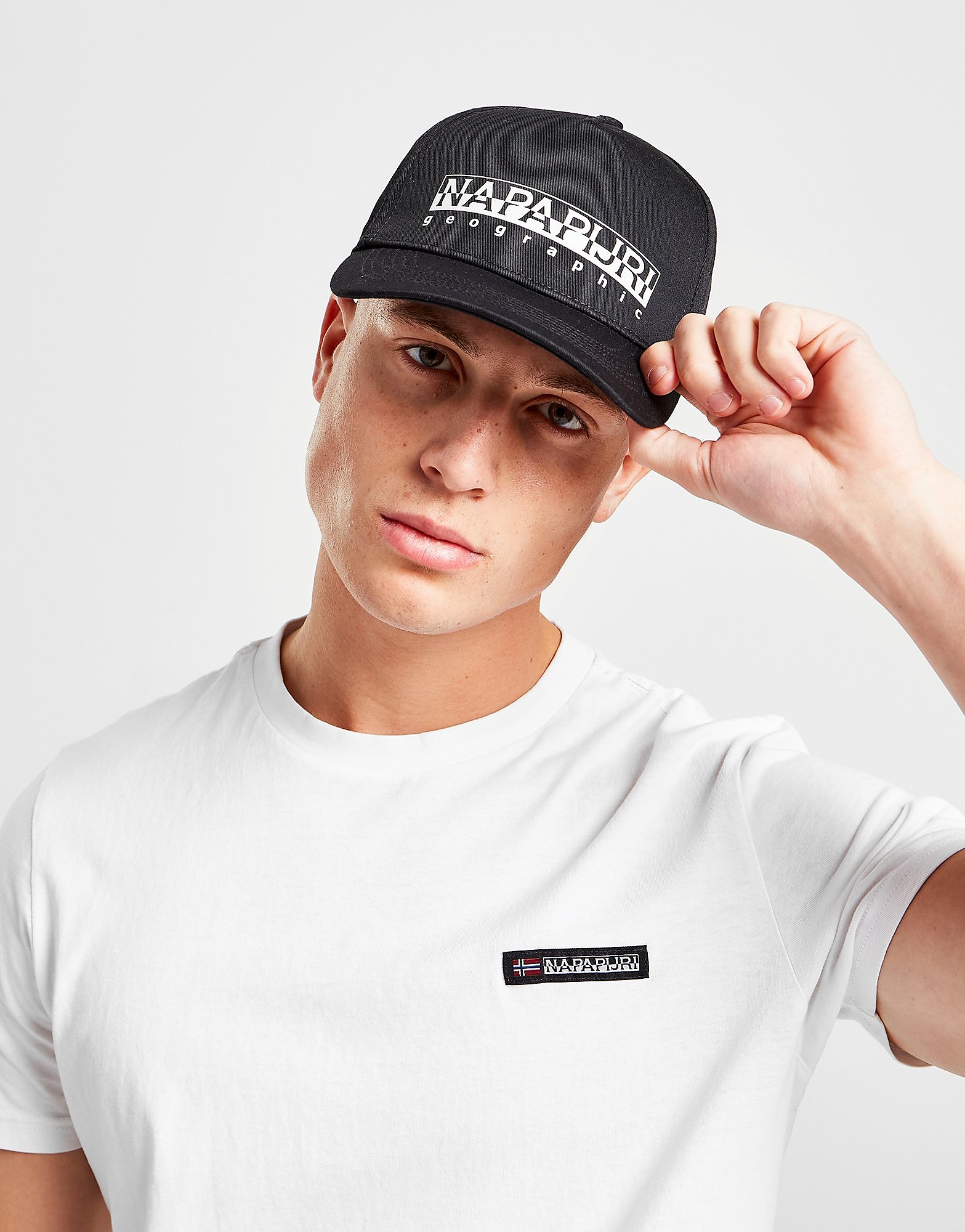 

Napapijri Box Logo Cap - Black - Womens, Black