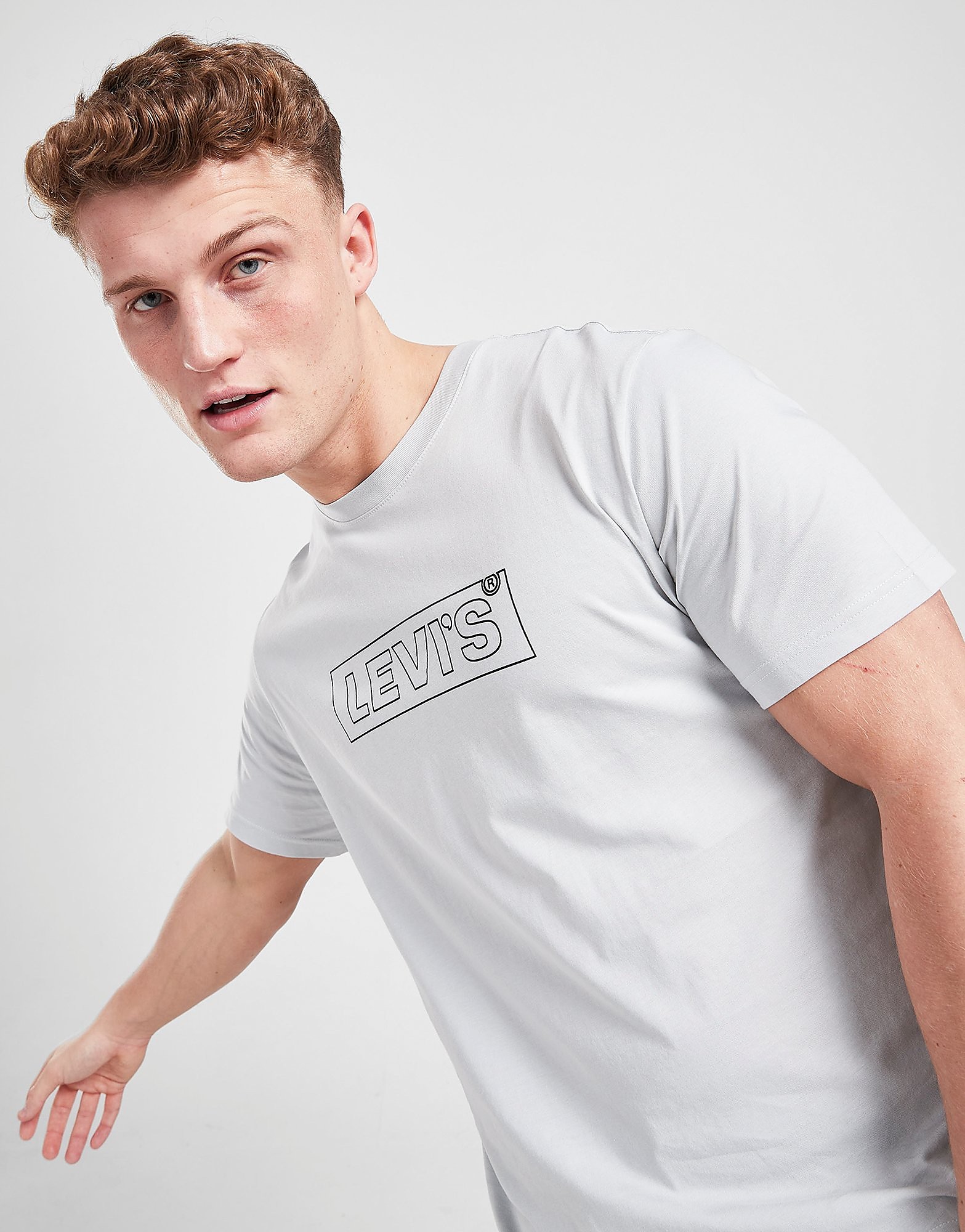 

Levis Outline T-Shirt - Only at JD - Grey, Grey