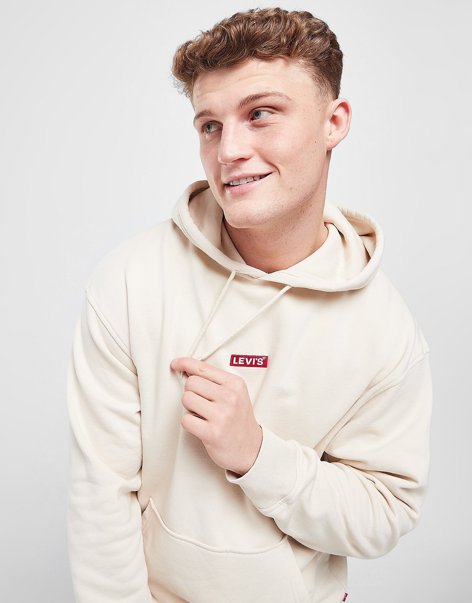 

Levis Baby Tab Hoodie - Only at JD - White - Mens, White
