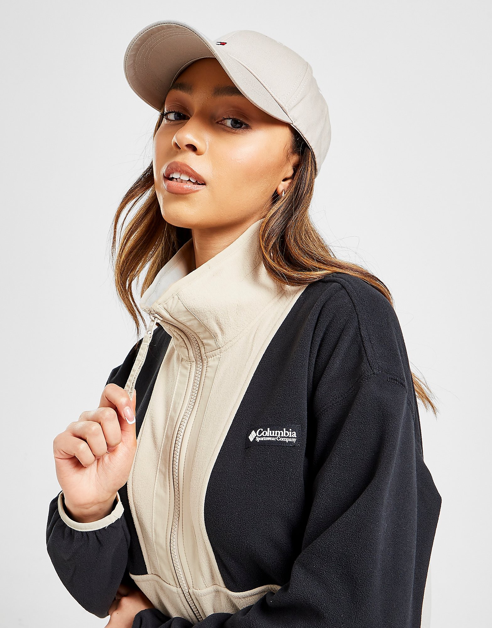 

Columbia Colour Block Full Zip Fleece Top - Brown/BK/BGE - Womens, Brown/BK/BGE