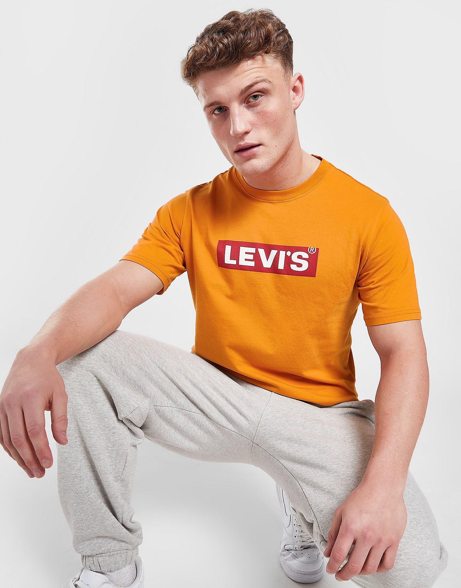 

Levis Boxtab T-Shirt - Orange, Orange