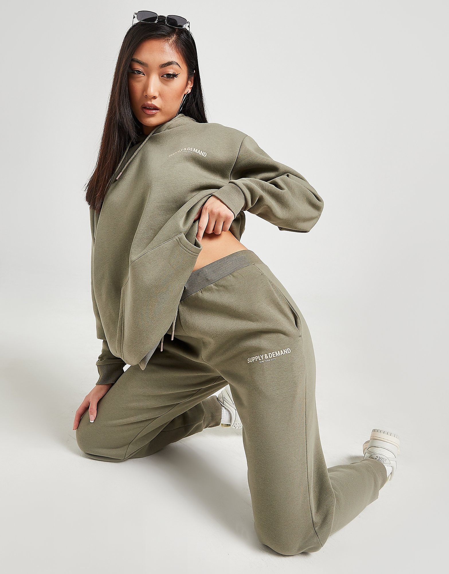 

Supply & Demand Logo Joggers - Only at JD - Green - Womens, Green