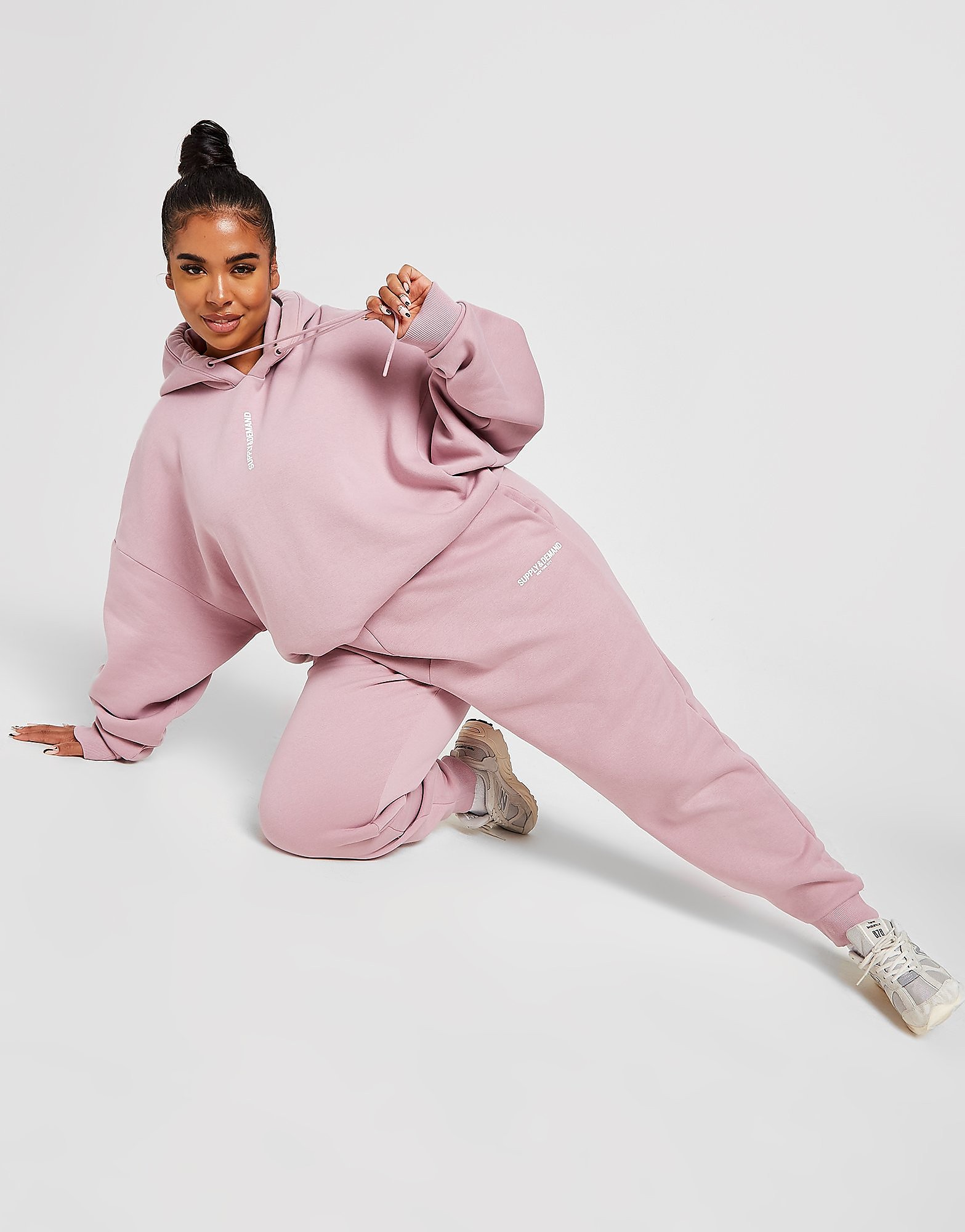 

Supply & Demand Plus Size Logo Joggers - Only at JD - Pink - Womens, Pink