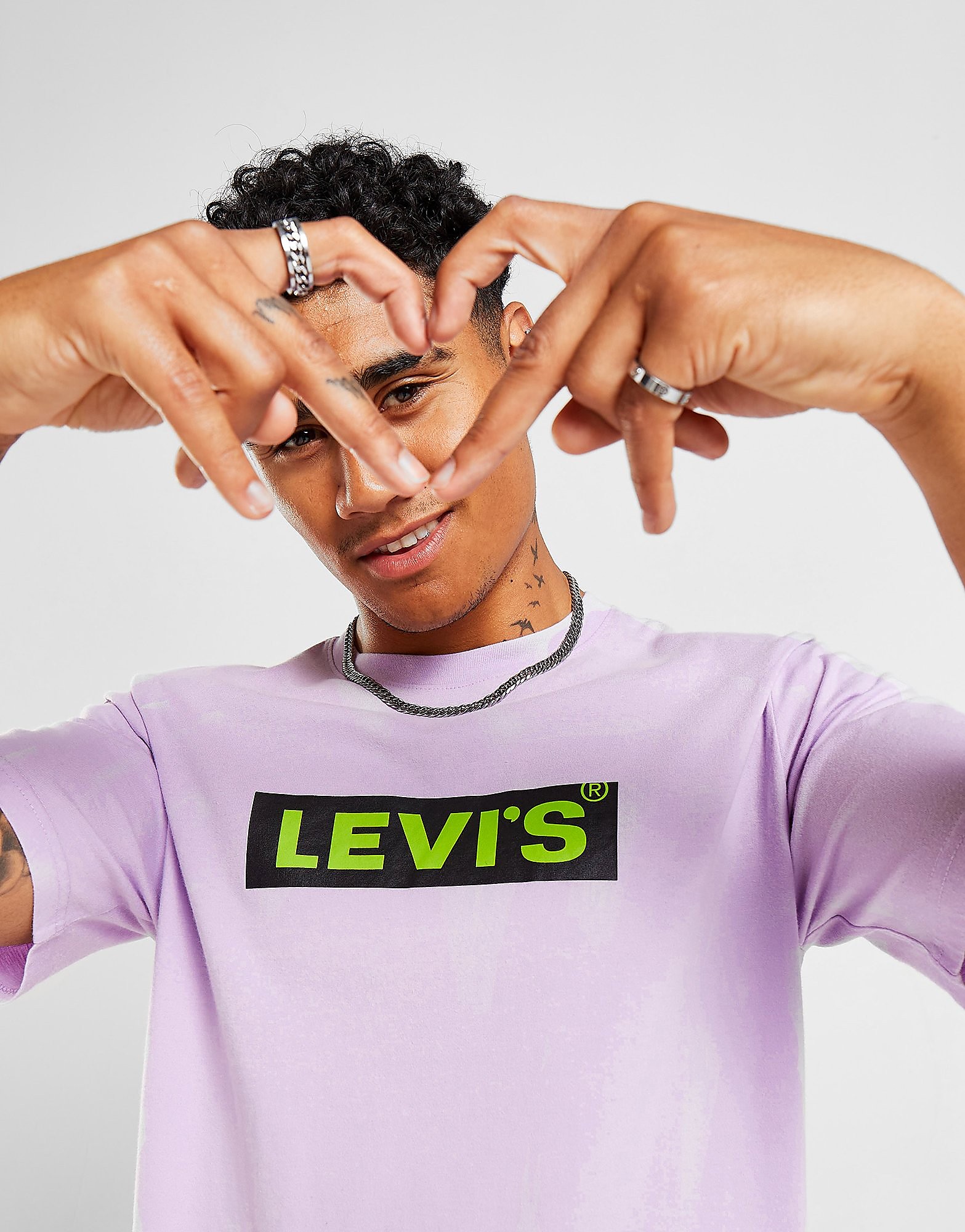 

LEVI'S Boxtab T-Shirt - Purple - Mens, Purple