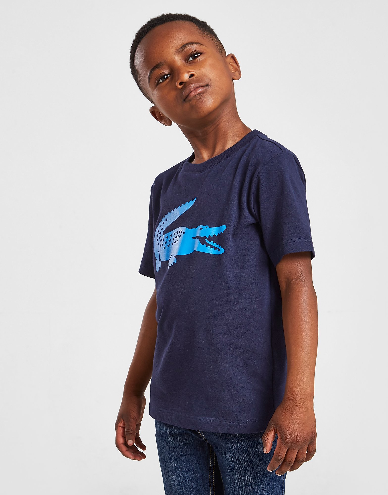 

Lacoste Large Croc T-Shirt Children - Navy - Kids, Navy
