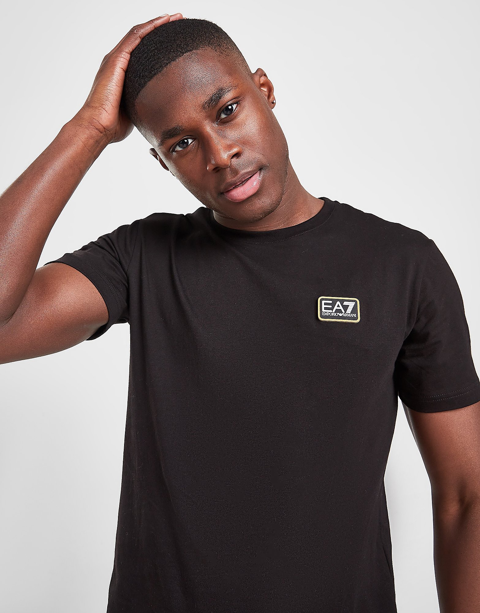 Emporio Armani EA7 Vigor T-Shirt - Only at JD - Black, Black