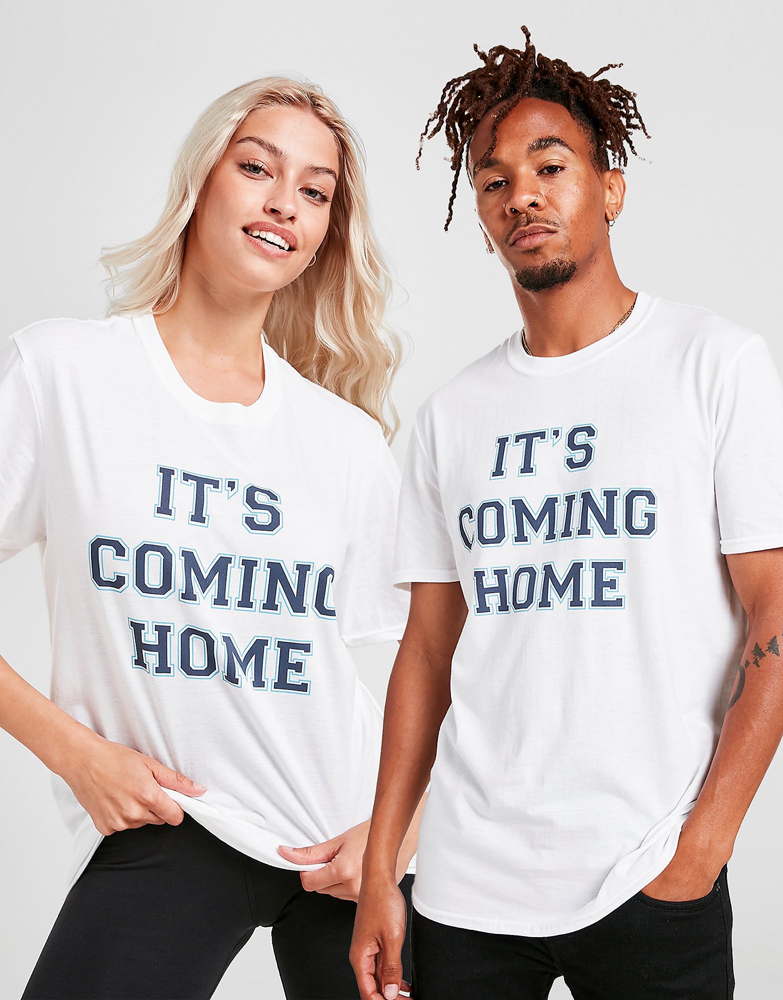 

JD England 'It's Coming Home' T-Shirt - Only at JD - White - Womens, White