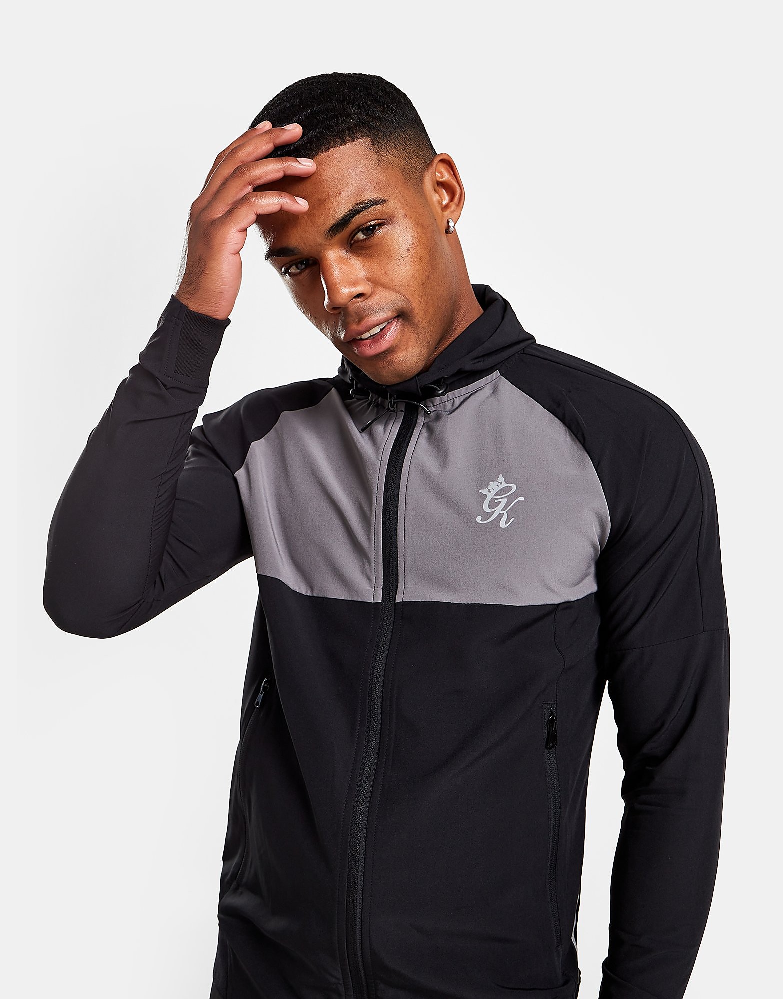 

Gym King Impact Lightweight Jacket - Only at JD - Black - Mens, Black