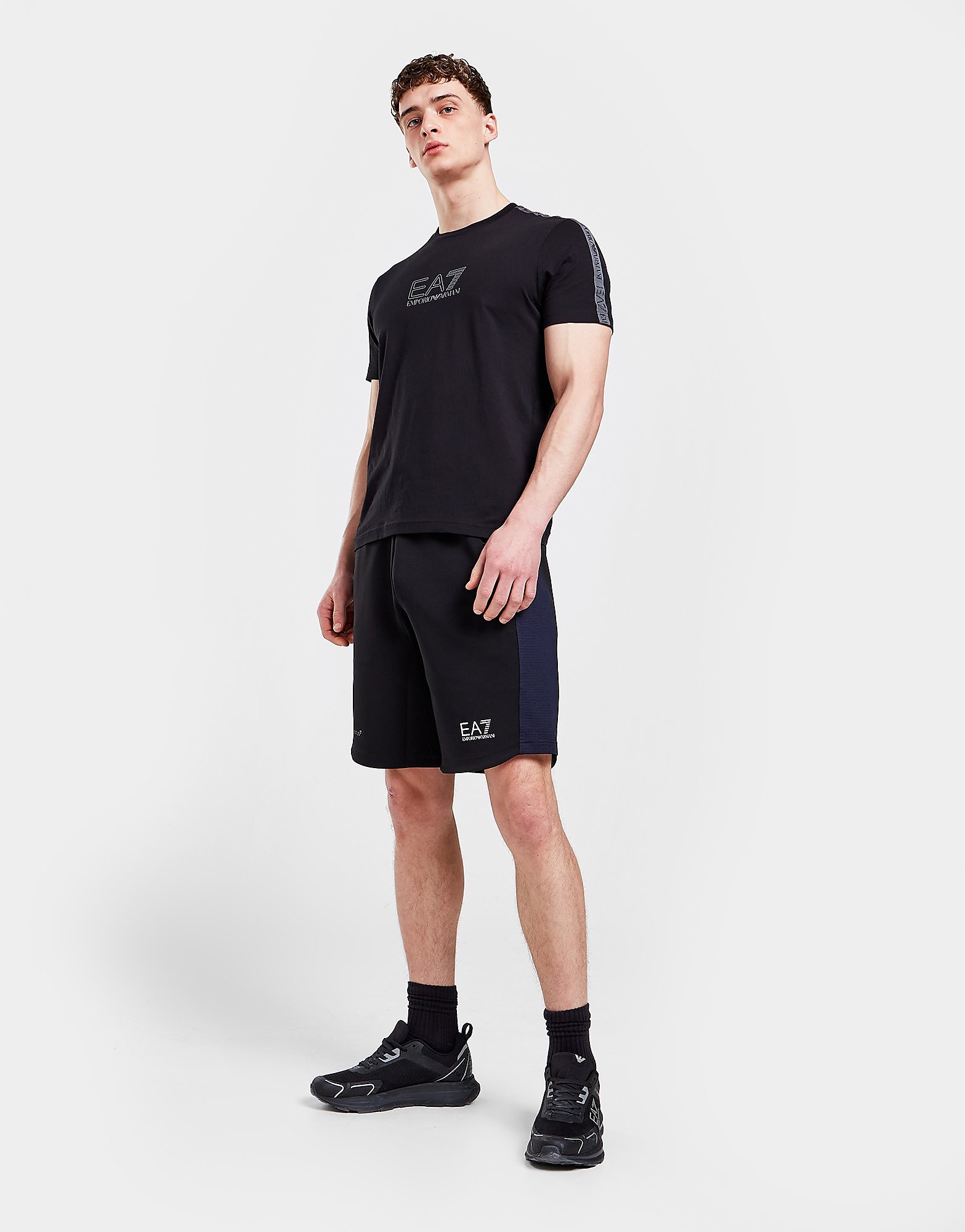 

Emporio Armani EA7 Ventus Tech Shorts - Black - Mens, Black