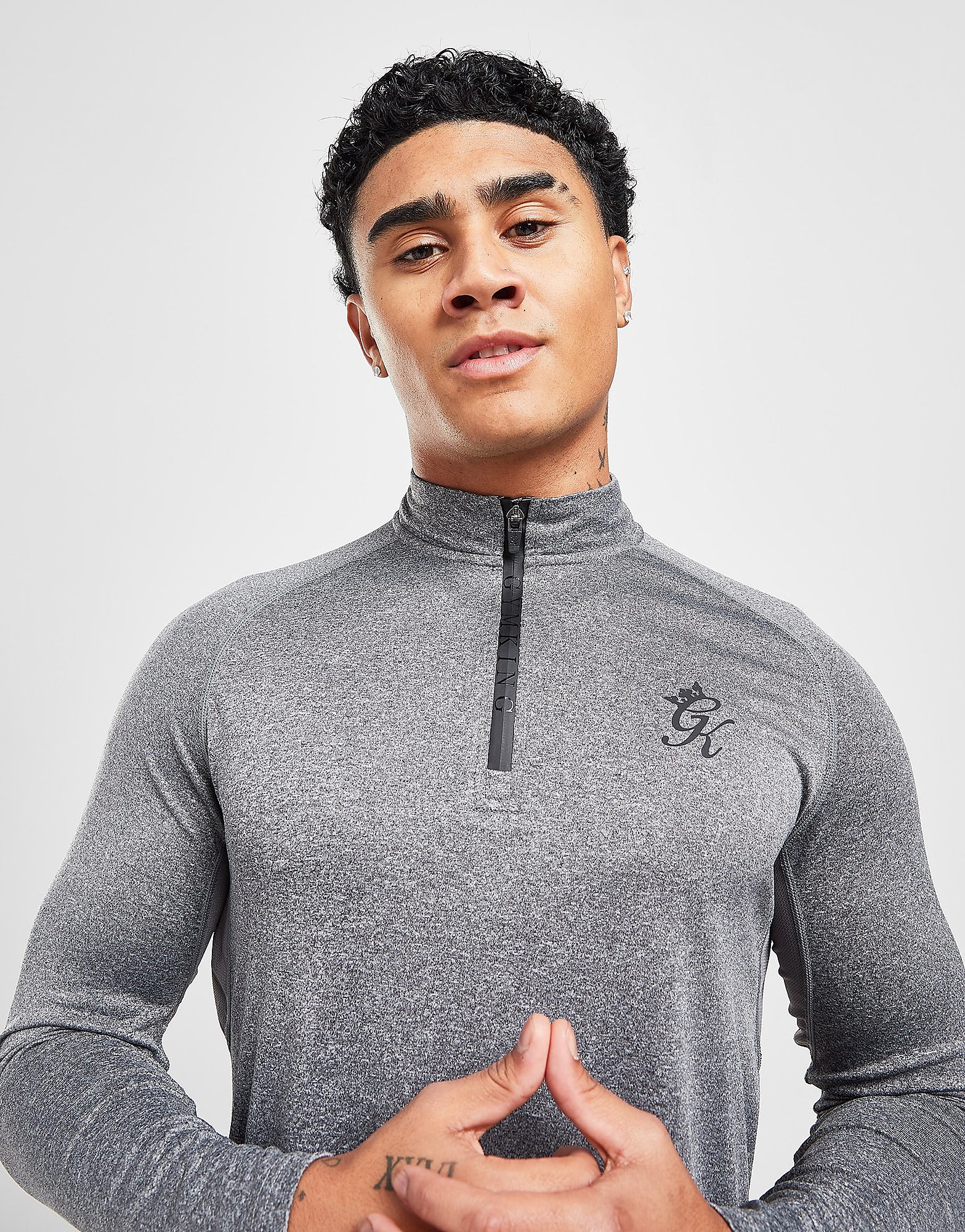

Gym King Energy 1/4 Zip Top - Grey - Mens, Grey