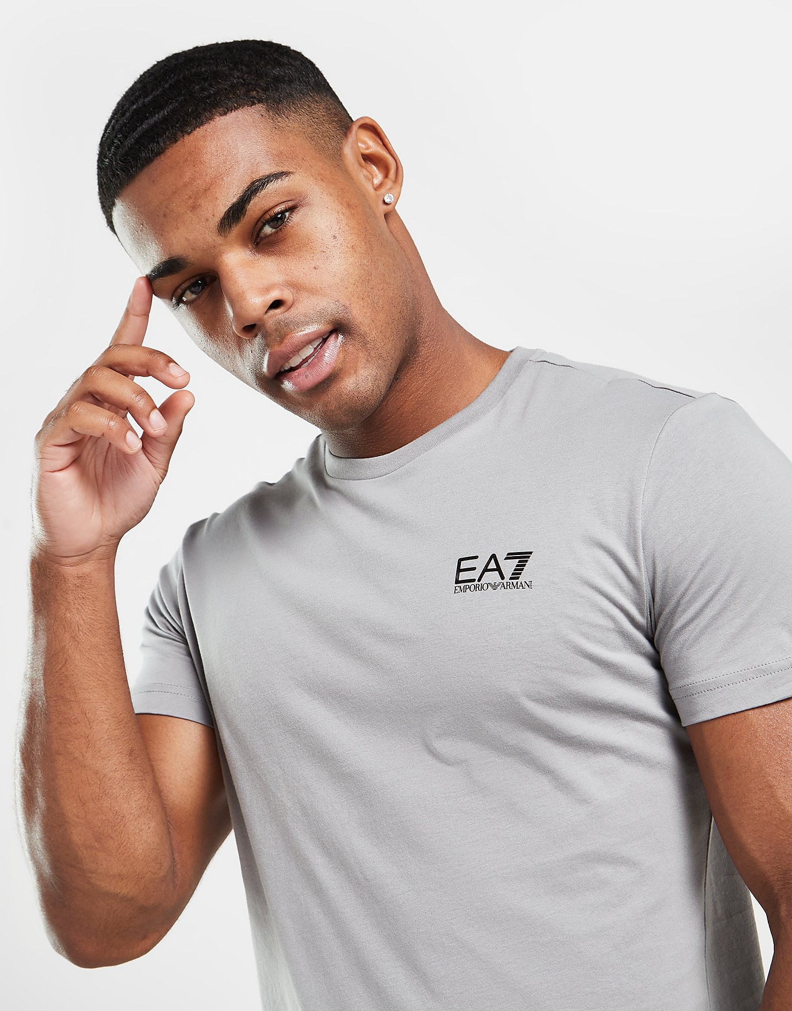 

Emporio Armani EA7 Core T-Shirt - Grey, Grey
