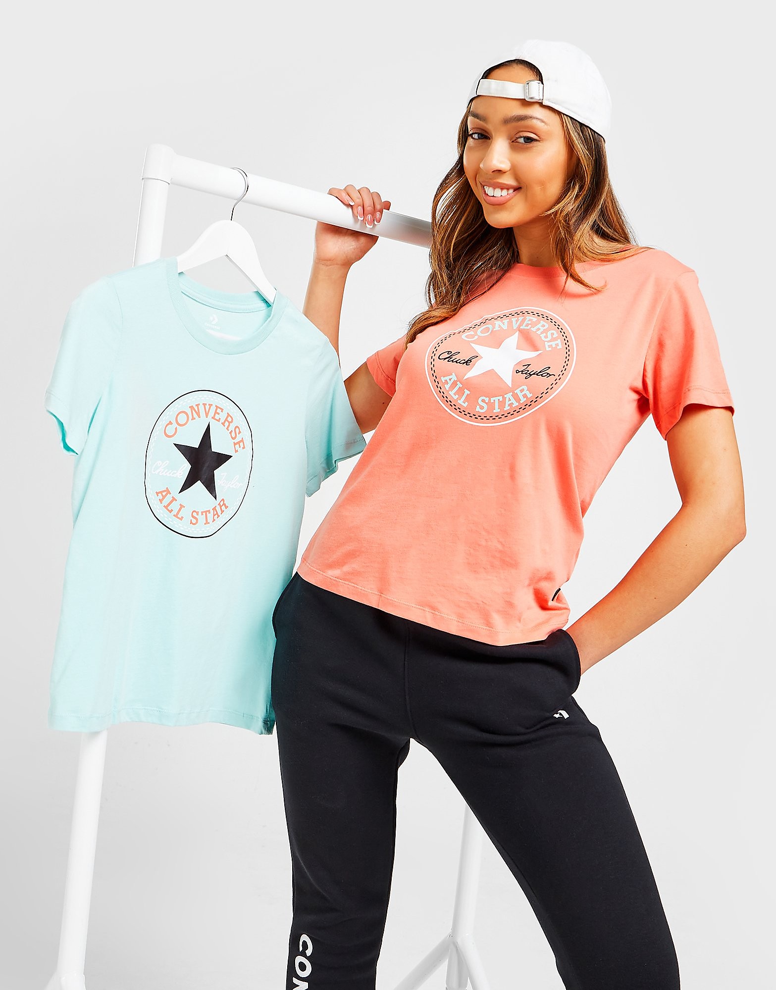 

Converse Chuck Taylor T-Shirt - Orange - Womens, Orange