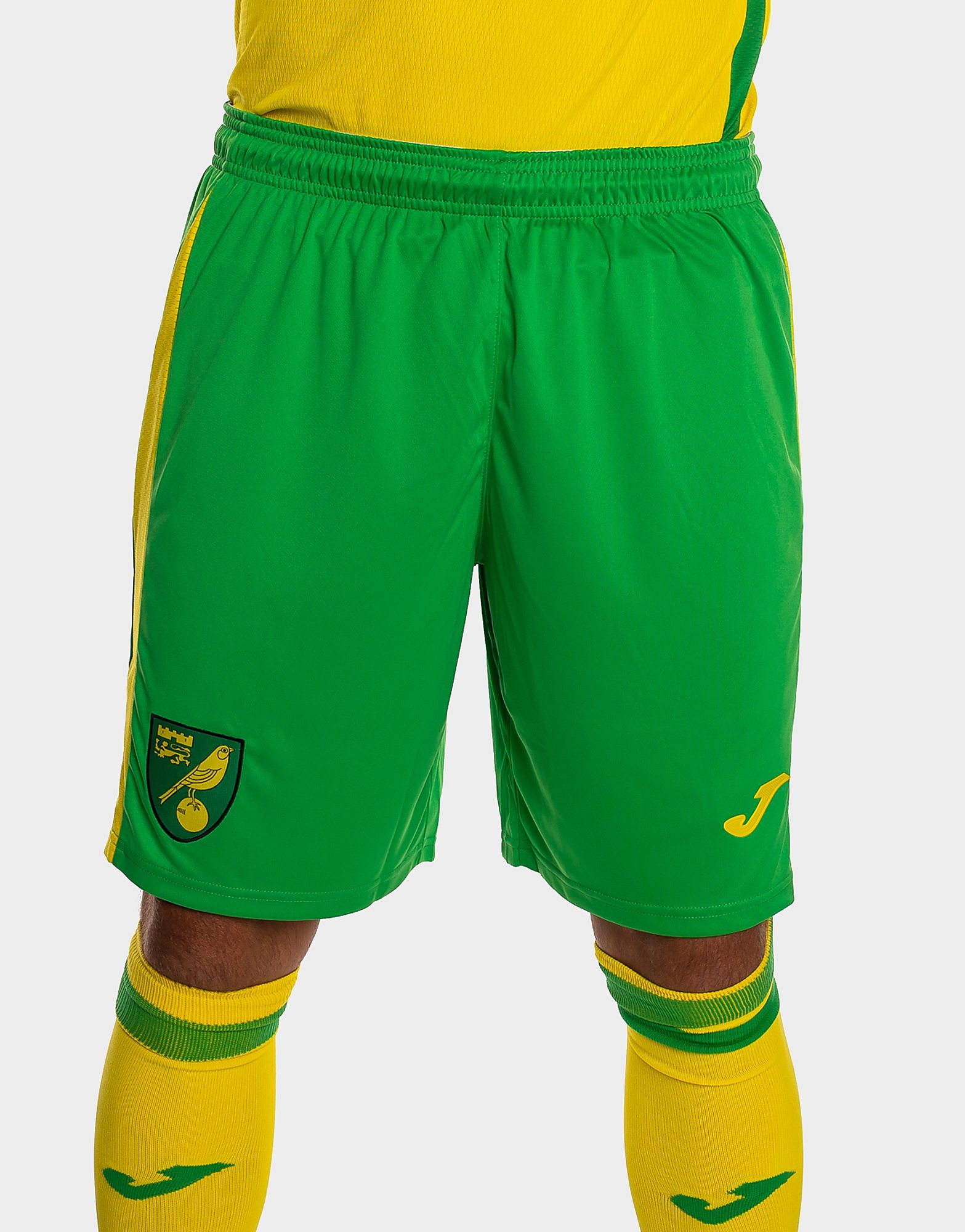 

Joma Norwich City FC 2021/22 Home Shorts - Green - Mens, Green