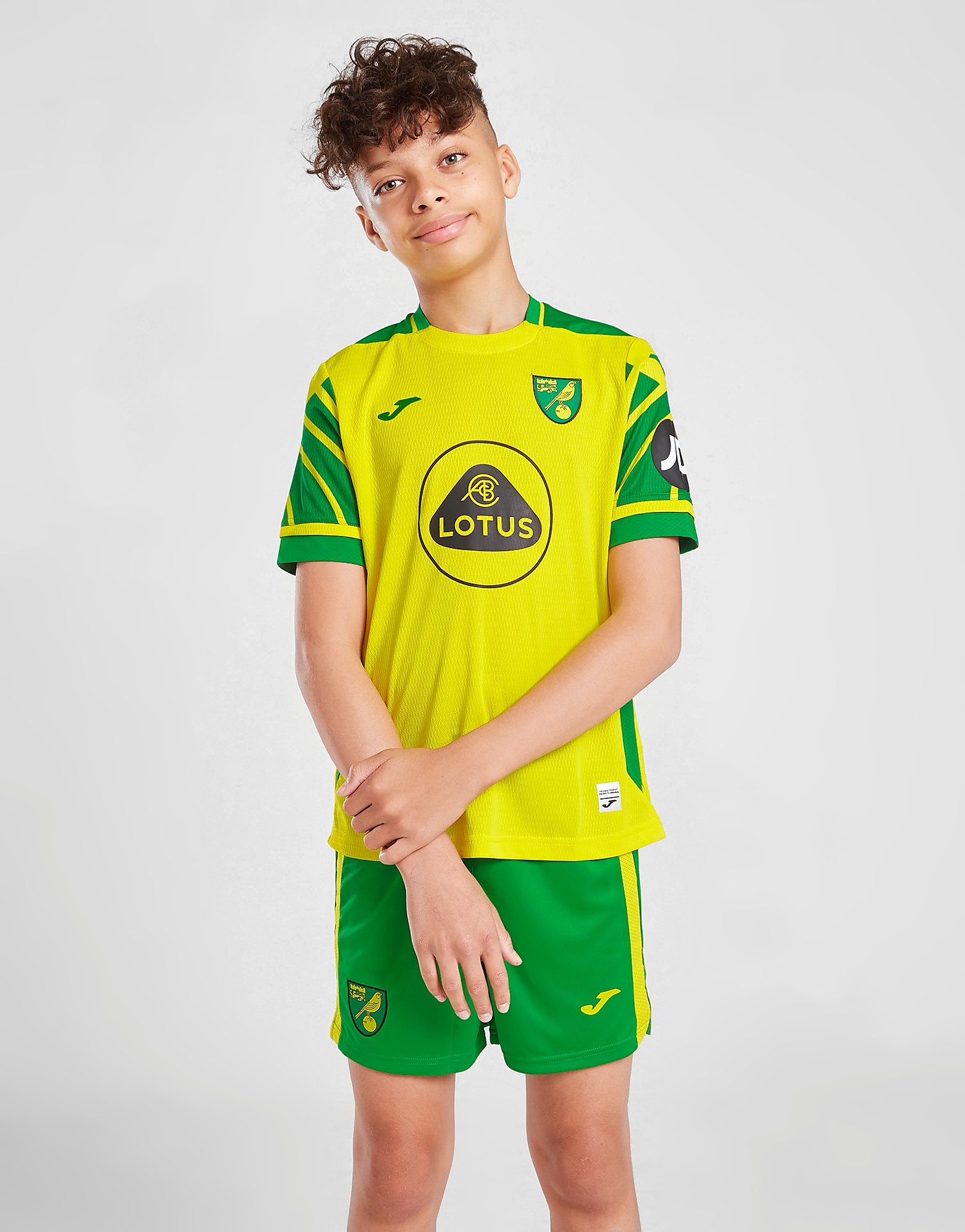 

Joma Norwich City FC 2021/22 Home Shorts Junior - Green - Kids, Green