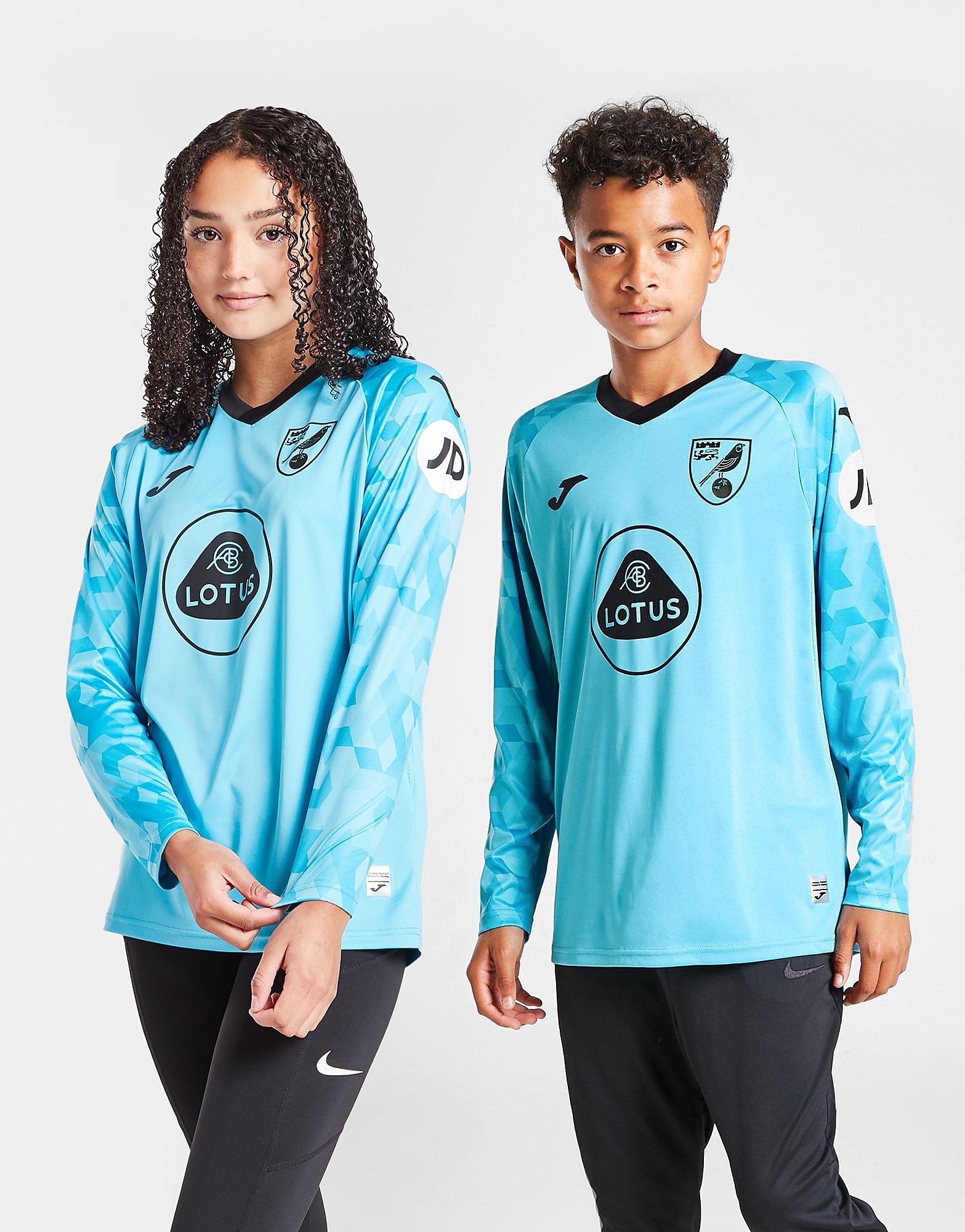 

Joma Norwich City FC 2021/22 GK Home Shirt Junior - Blue - Kids, Blue