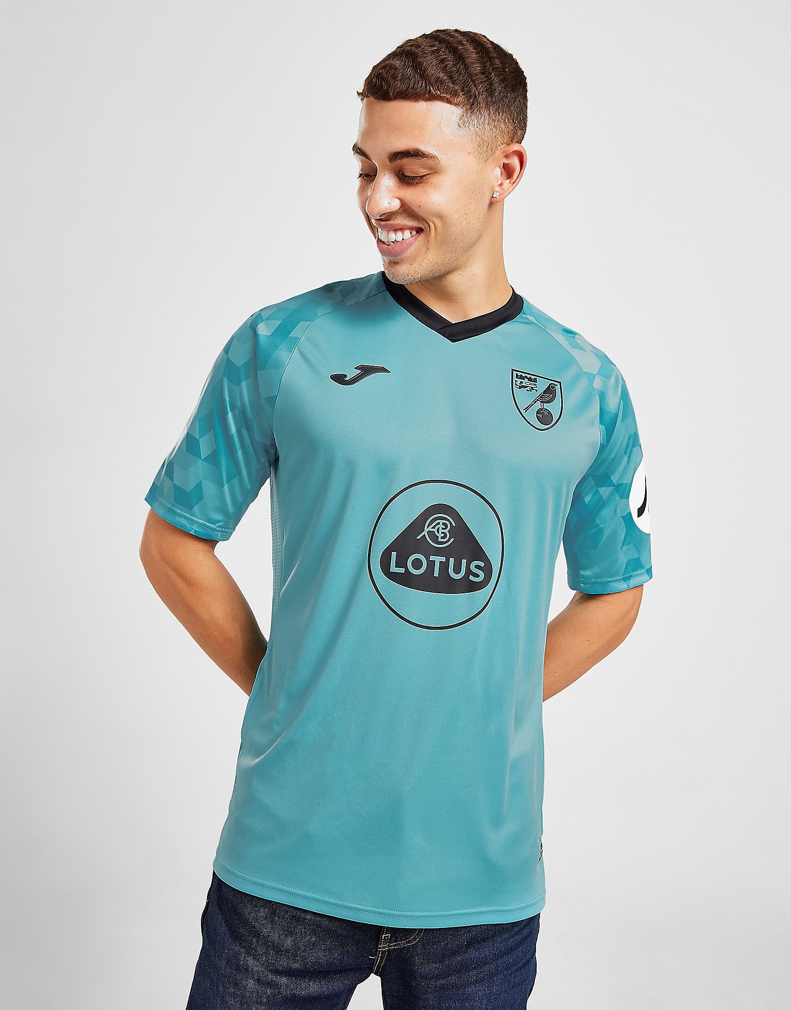 

Joma Norwich City FC 2021/22 Goalkeeper Home Shirt - Blue - Mens, Blue