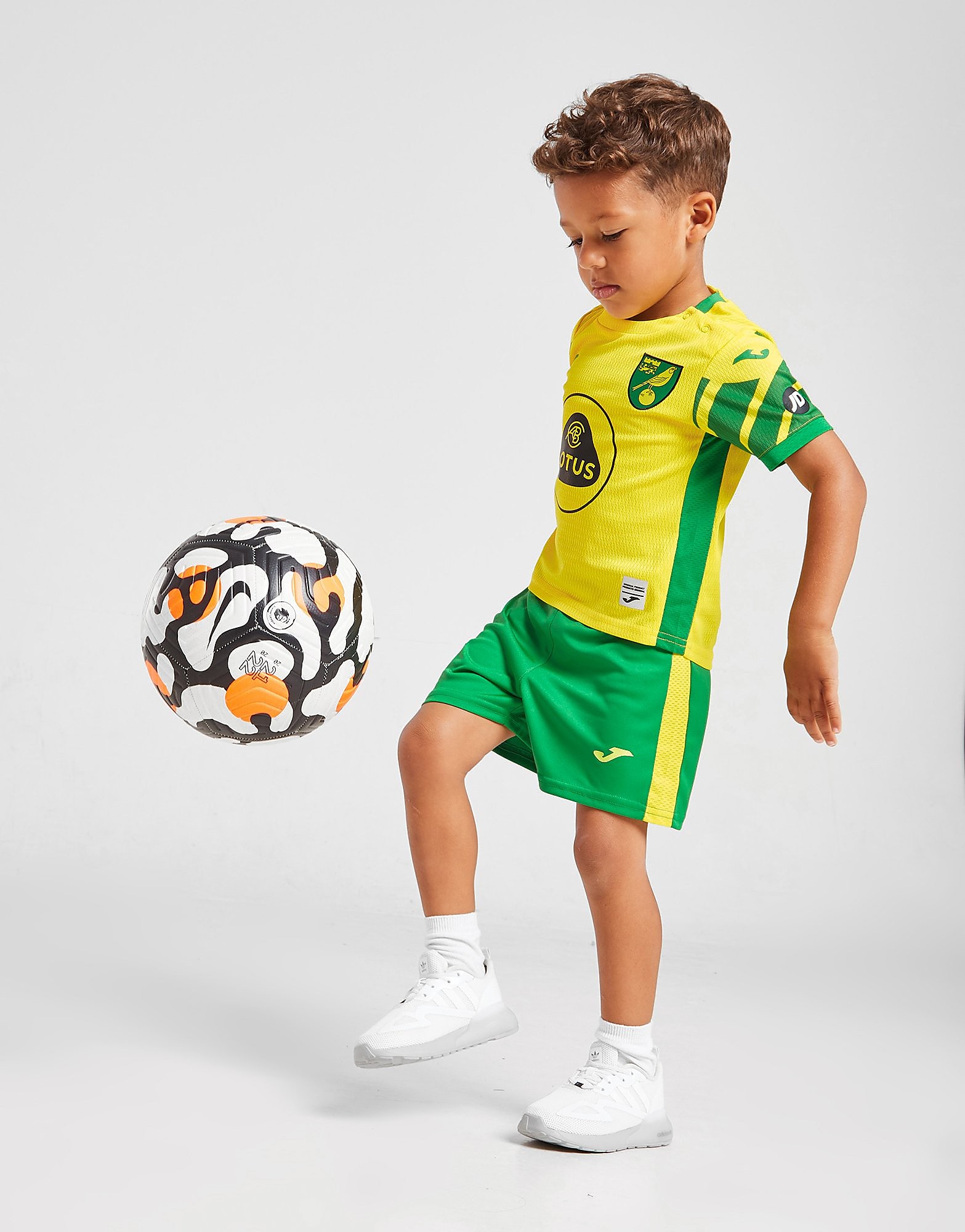 

Joma Norwich City FC 2021/22 Home Kit Infant - Yellow - Kids, Yellow