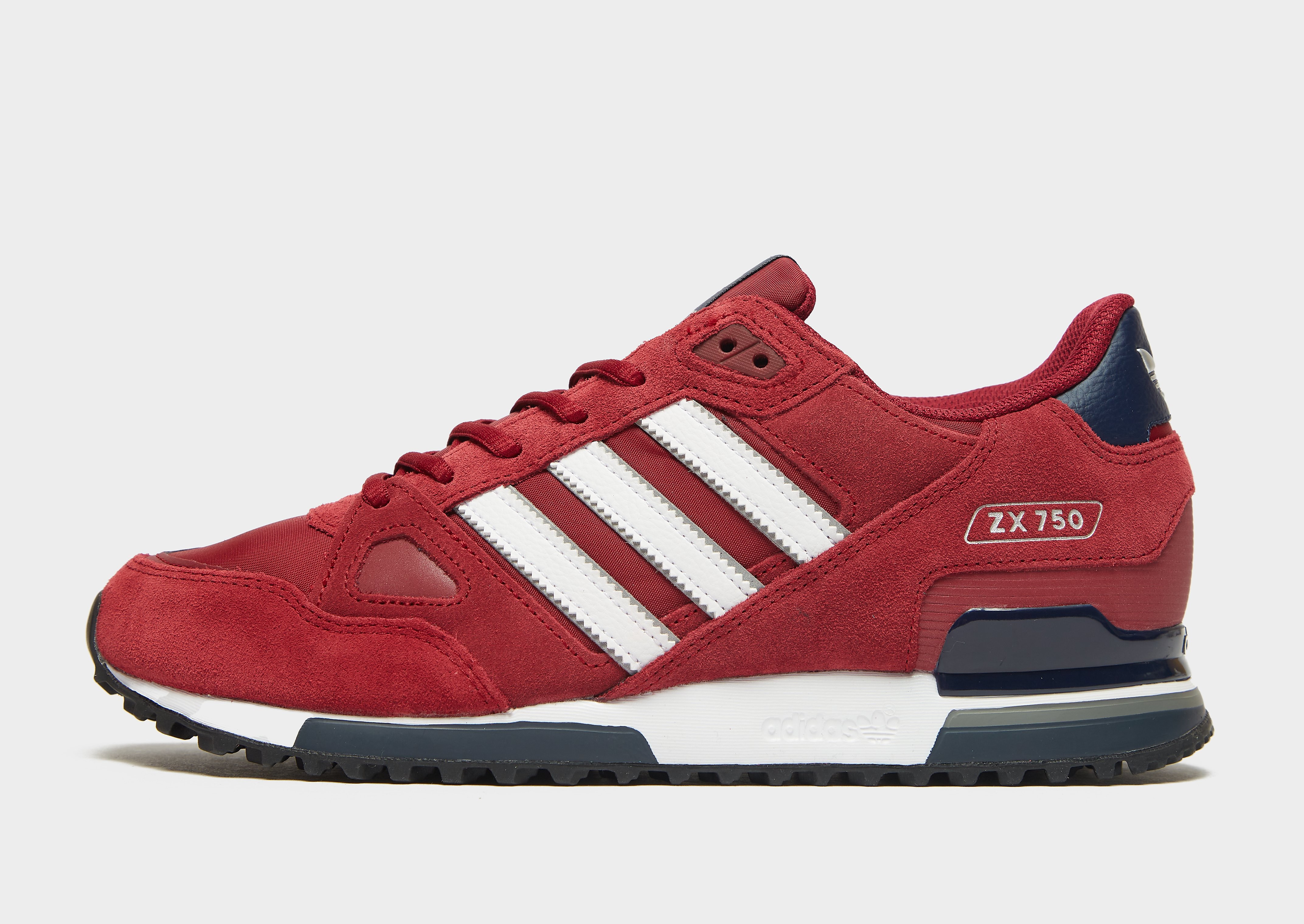 

adidas Originals ZX 750 - Only at JD - Red - Mens, Red