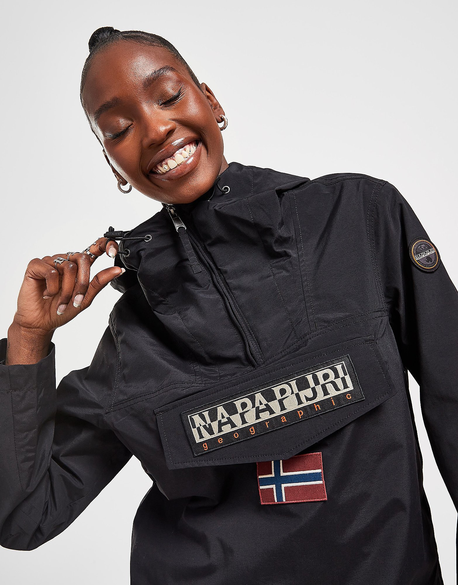 

Napapijri Rainforest Summer Jacket - Black - Womens, Black