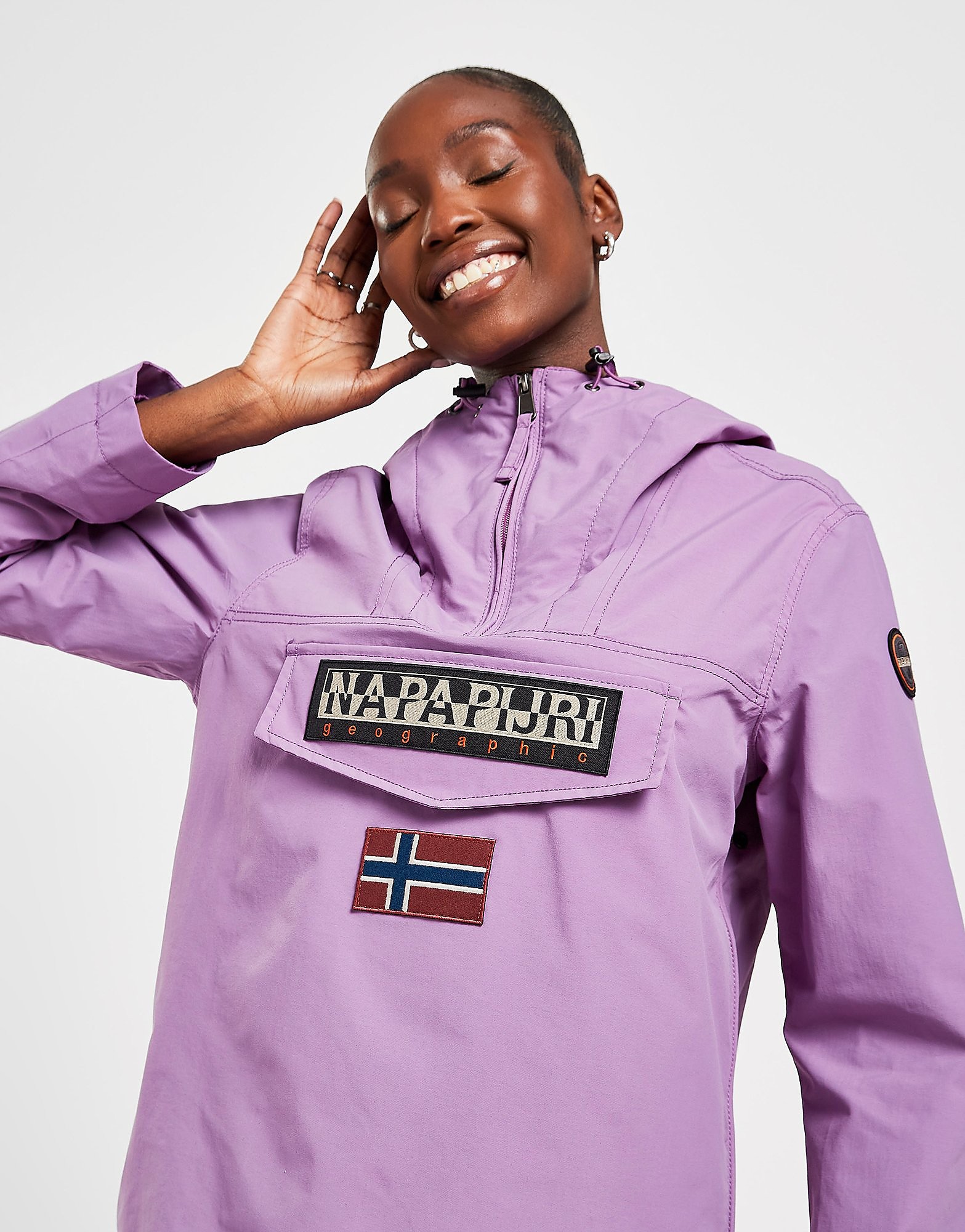 

Napapijri Rainforest Summer Jacket - Purple - Womens, Purple