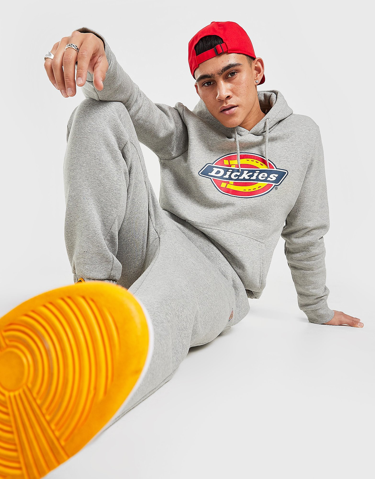 

Dickies Icon Logo Hoodie - Grey - Mens, Grey