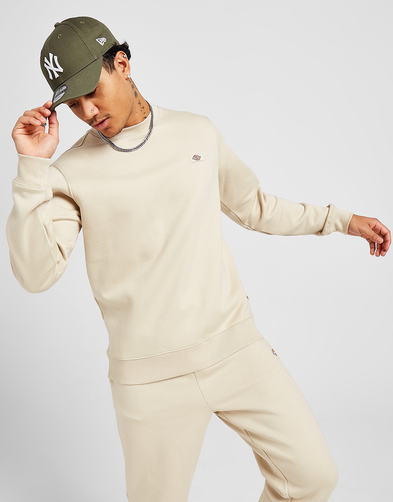 

Dickies Oakport Sweatshirt - Beige - Mens, Beige
