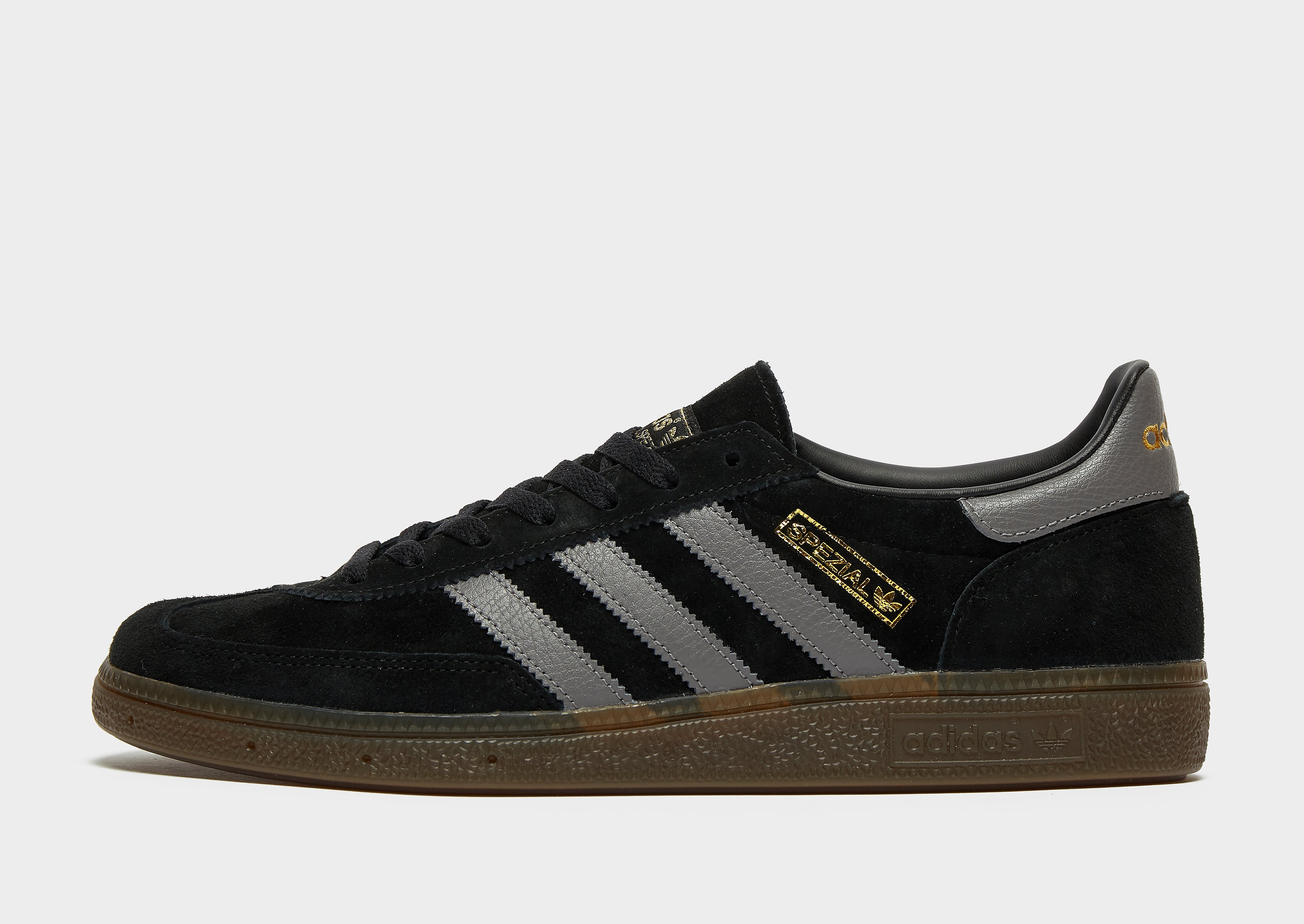

adidas Originals Handball Spezial - Black/BLK/GRY/GUM$ - Mens, Black/BLK/GRY/GUM$