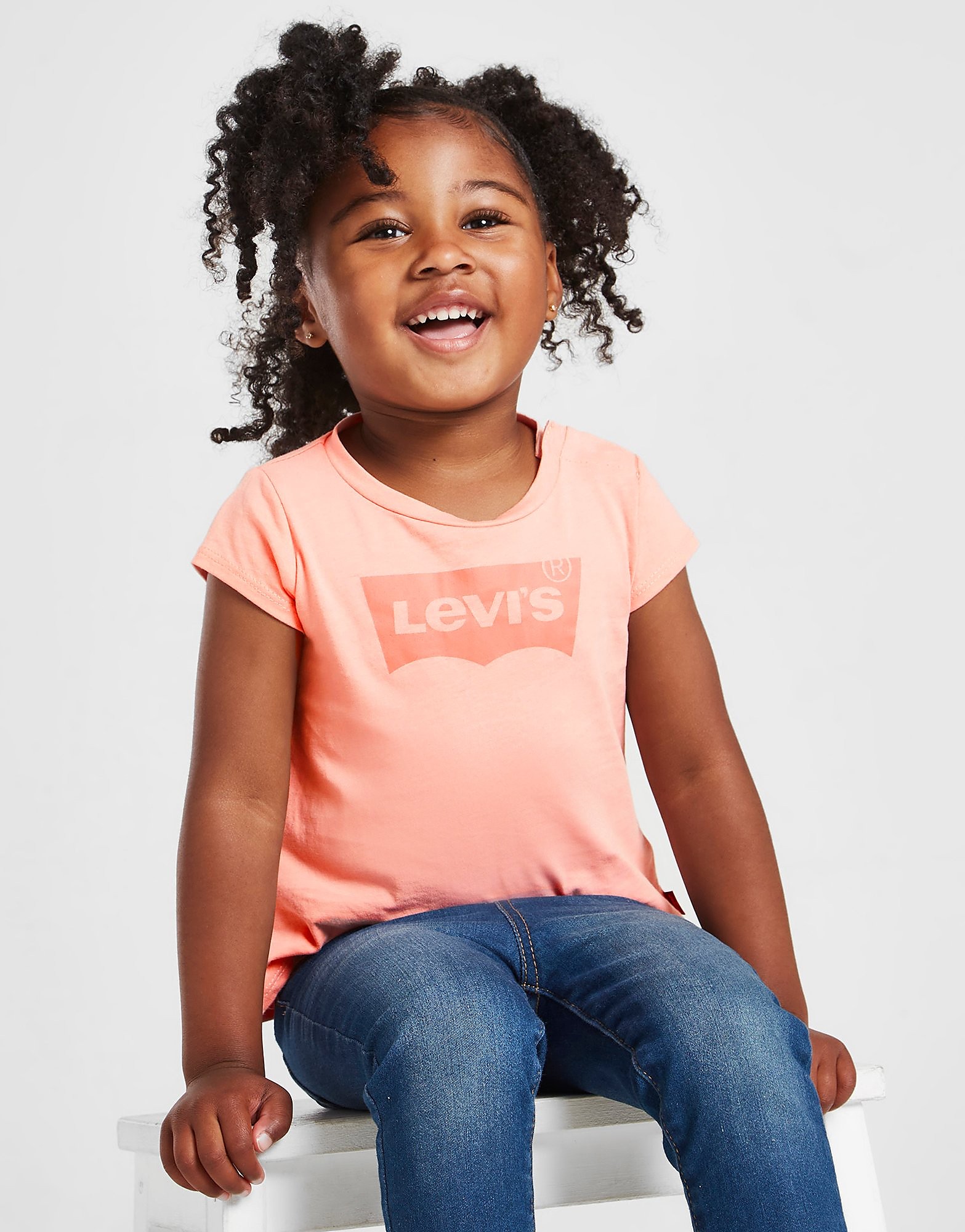 

LEVI'S Girls' Batwing T-Shirt Infant - Pink - Kids, Pink