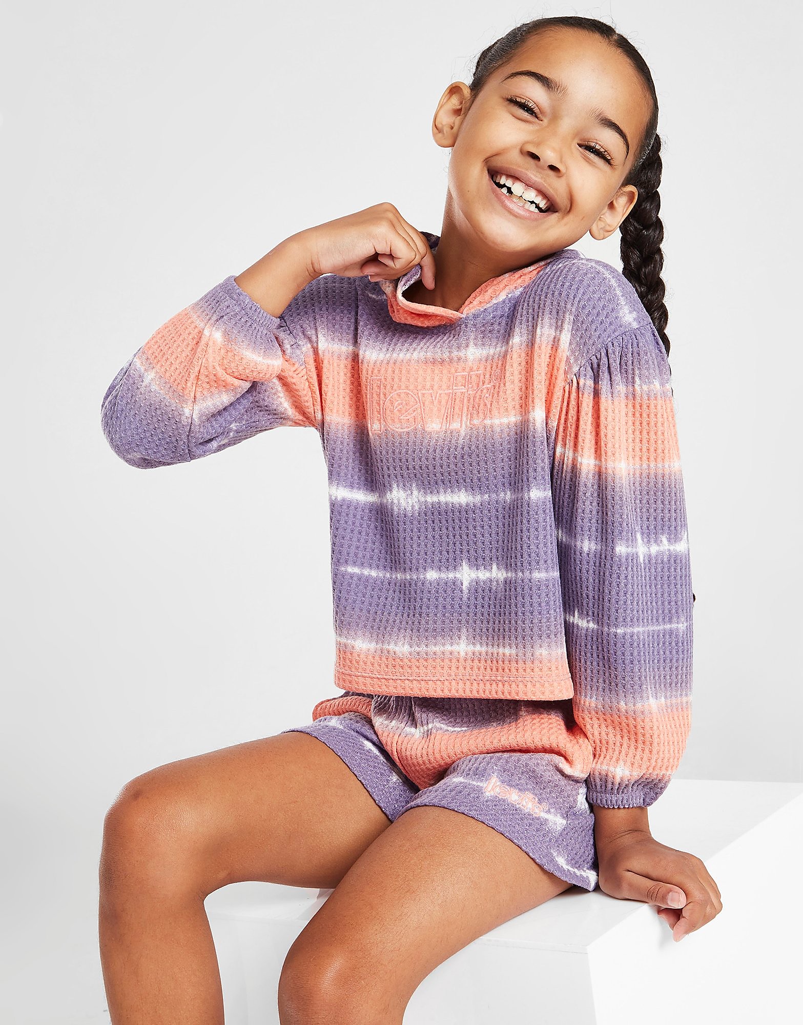 

LEVI'S Girls' Meet & Greet Hoodie Children - Purple - Kids, Purple
