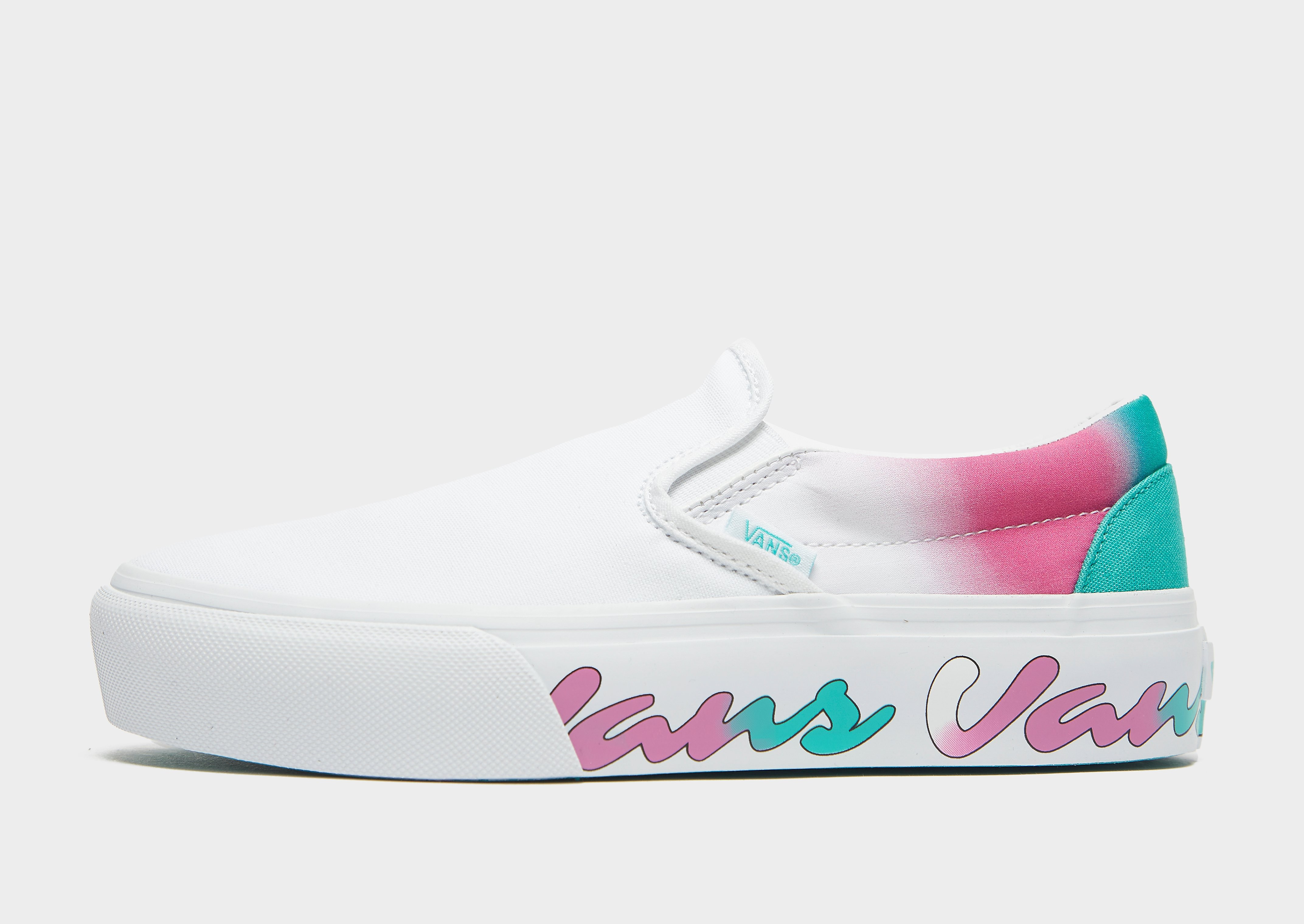 

Vans Slip-On Platform Women's - White, White