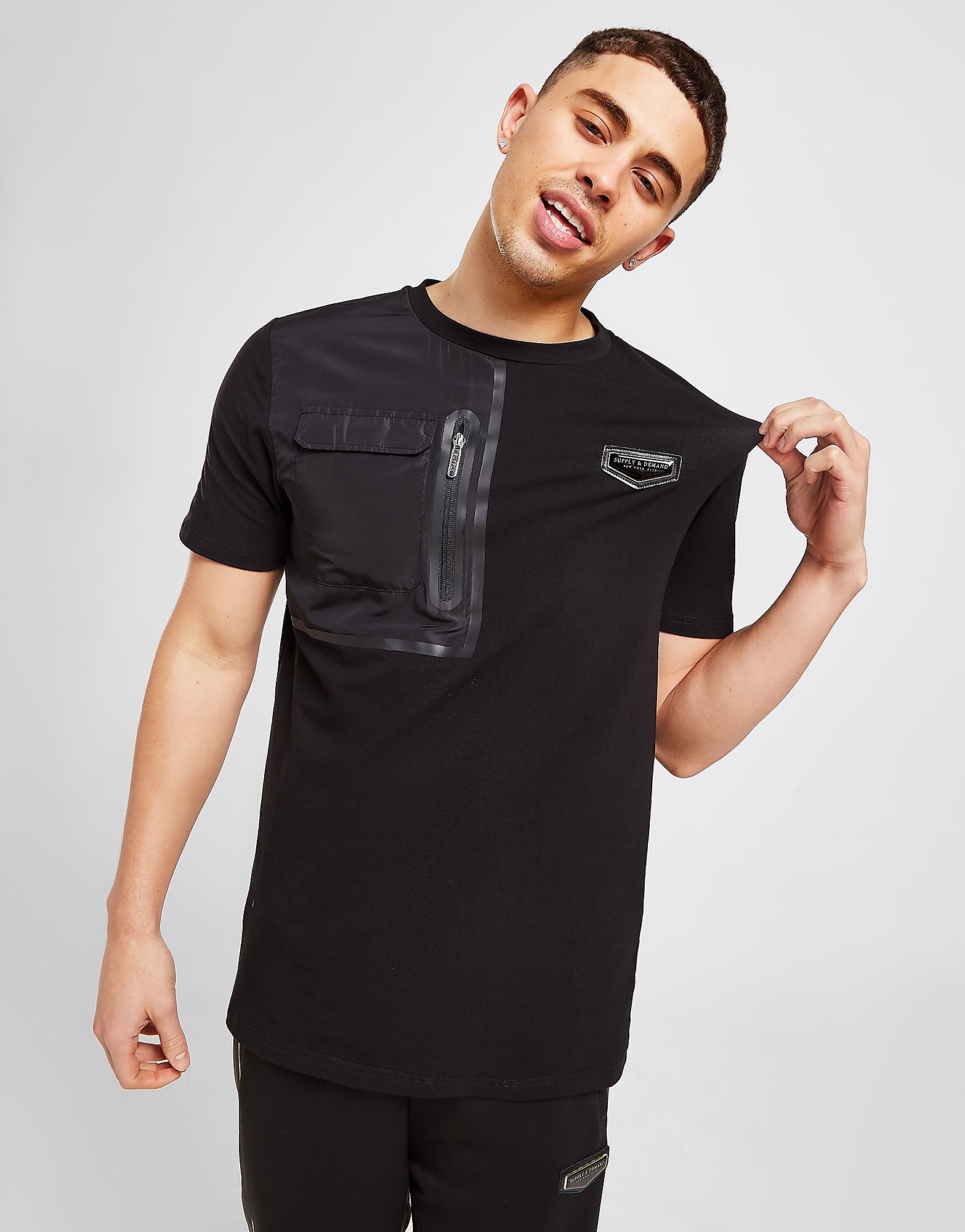 

Supply & Demand Confide T-Shirt - Black, Black