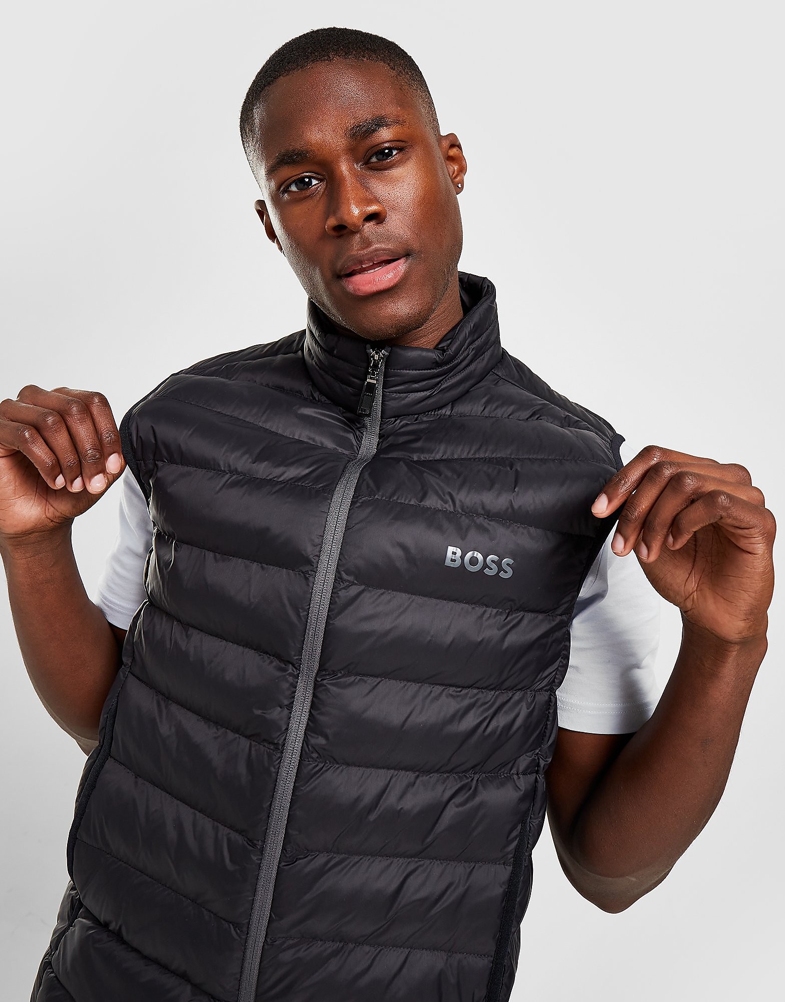 

BOSS Bubble Gilet - Black - Mens, Black
