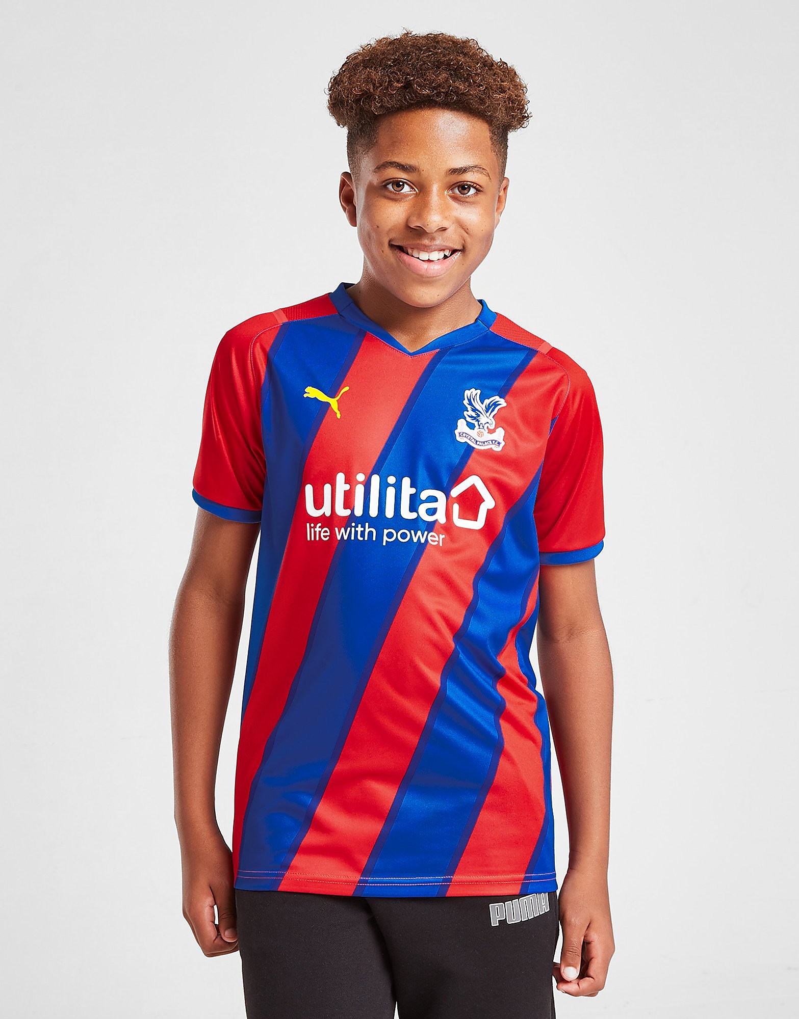 

Puma Crystal Palace FC 2021/22 Home Shirt Junior - Red - Kids, Red