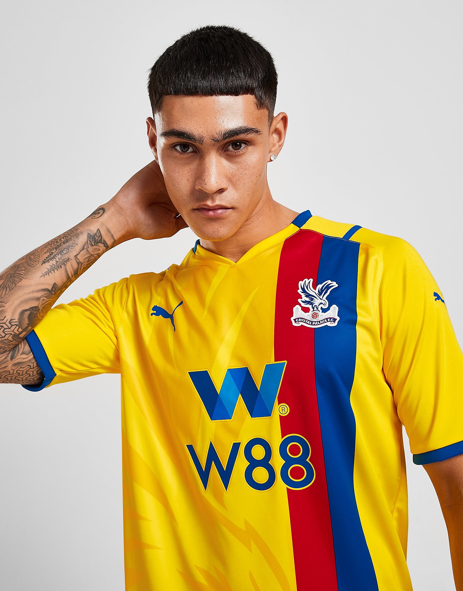 

Puma Crystal Palace 2021/22 Away Shirt - Yellow - Mens, Yellow