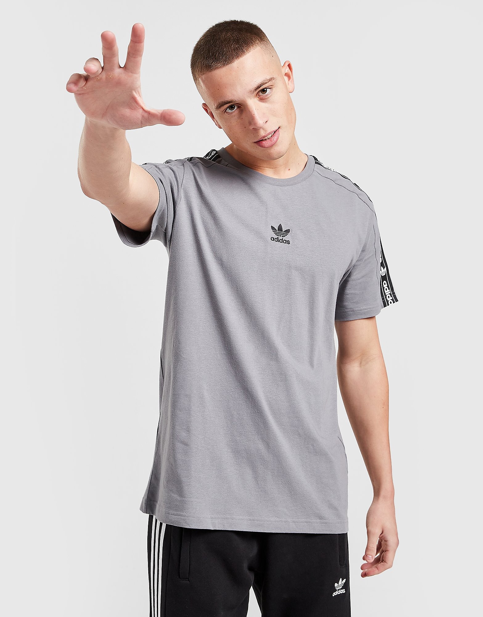 

adidas Originals Edge T-Shirt - Only at JD - Grey - Mens, Grey