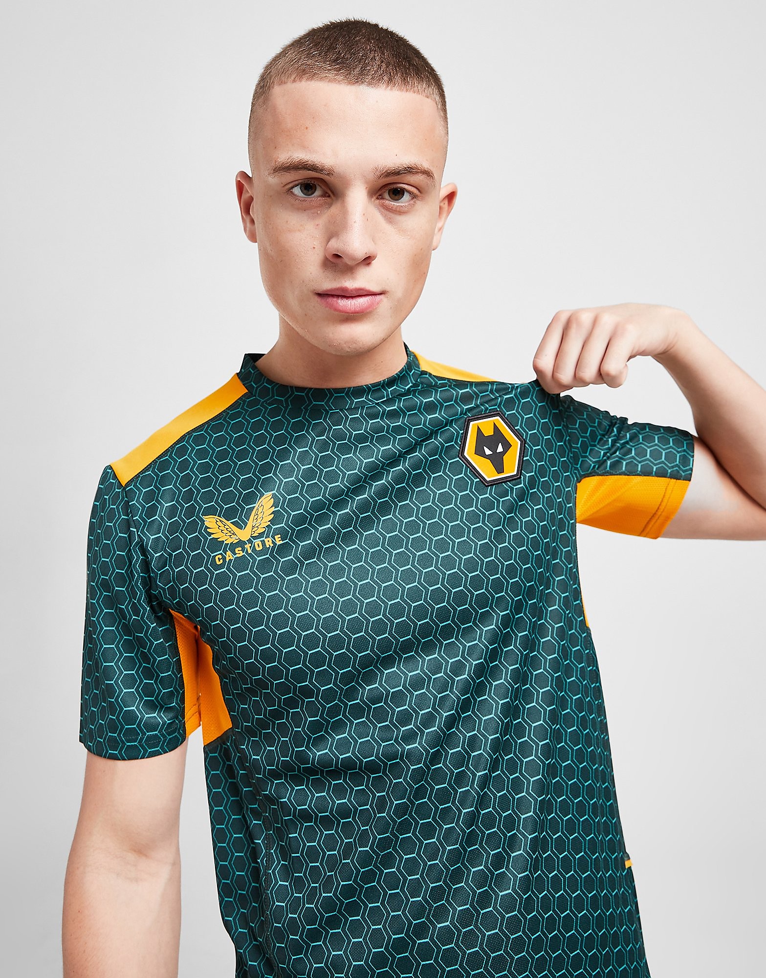 

Castore Wolverhampton Wanderers FC 2021/22 Training Shirt - Green - Mens, Green