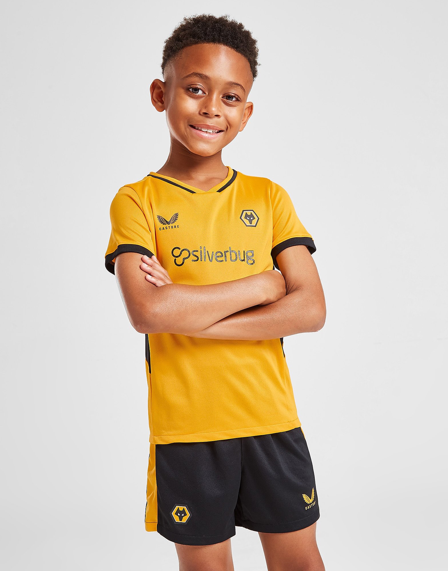 

Castore Wolverhampton Wanderers FC 21/22 Home Kit Children - Yellow - Kids, Yellow