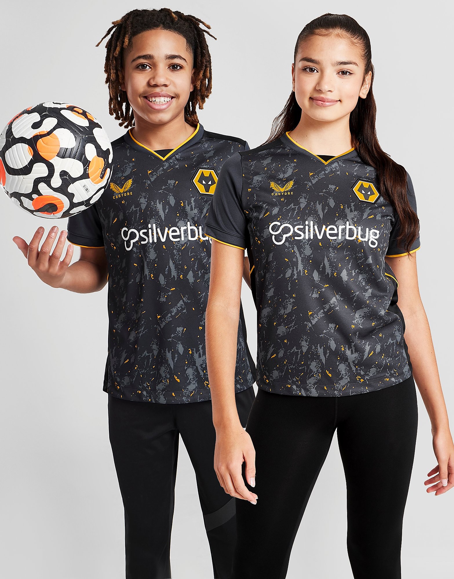 

Castore Wolverhampton Wanderers 2021/22 Away Shirt Junior - Blue - Kids, Blue