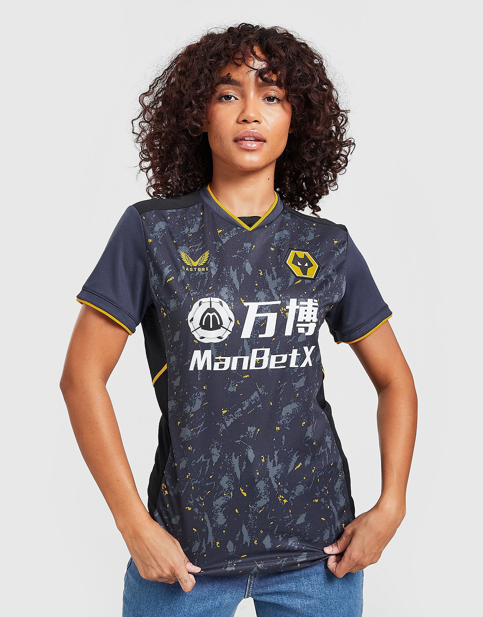 

Castore Wolverhampton Wanderers FC 2021/22 Away Shirt - Blue - Womens, Blue