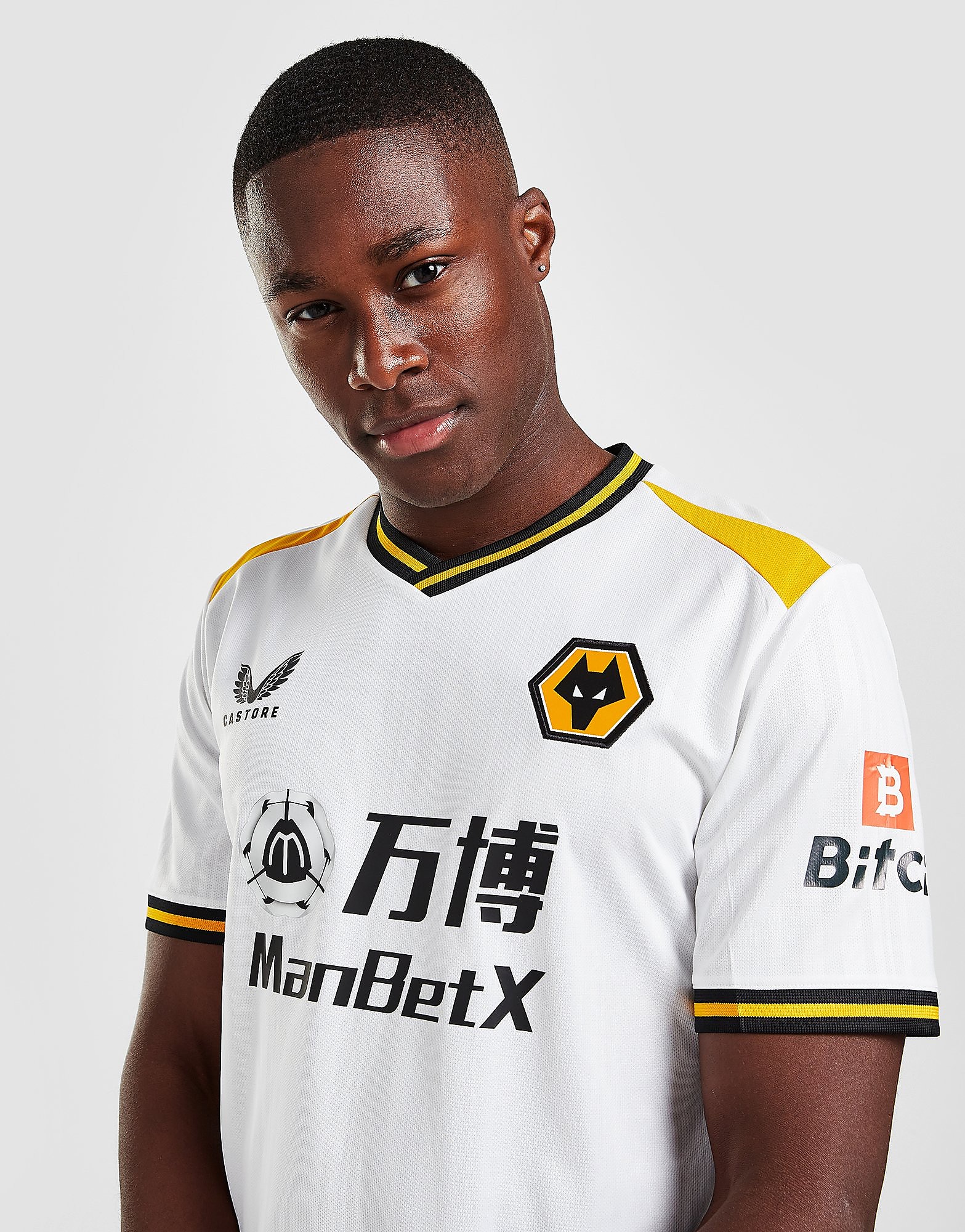 

Castore Wolverhampton Wanderers FC 2021/22 Third Shirt - White - Mens, White