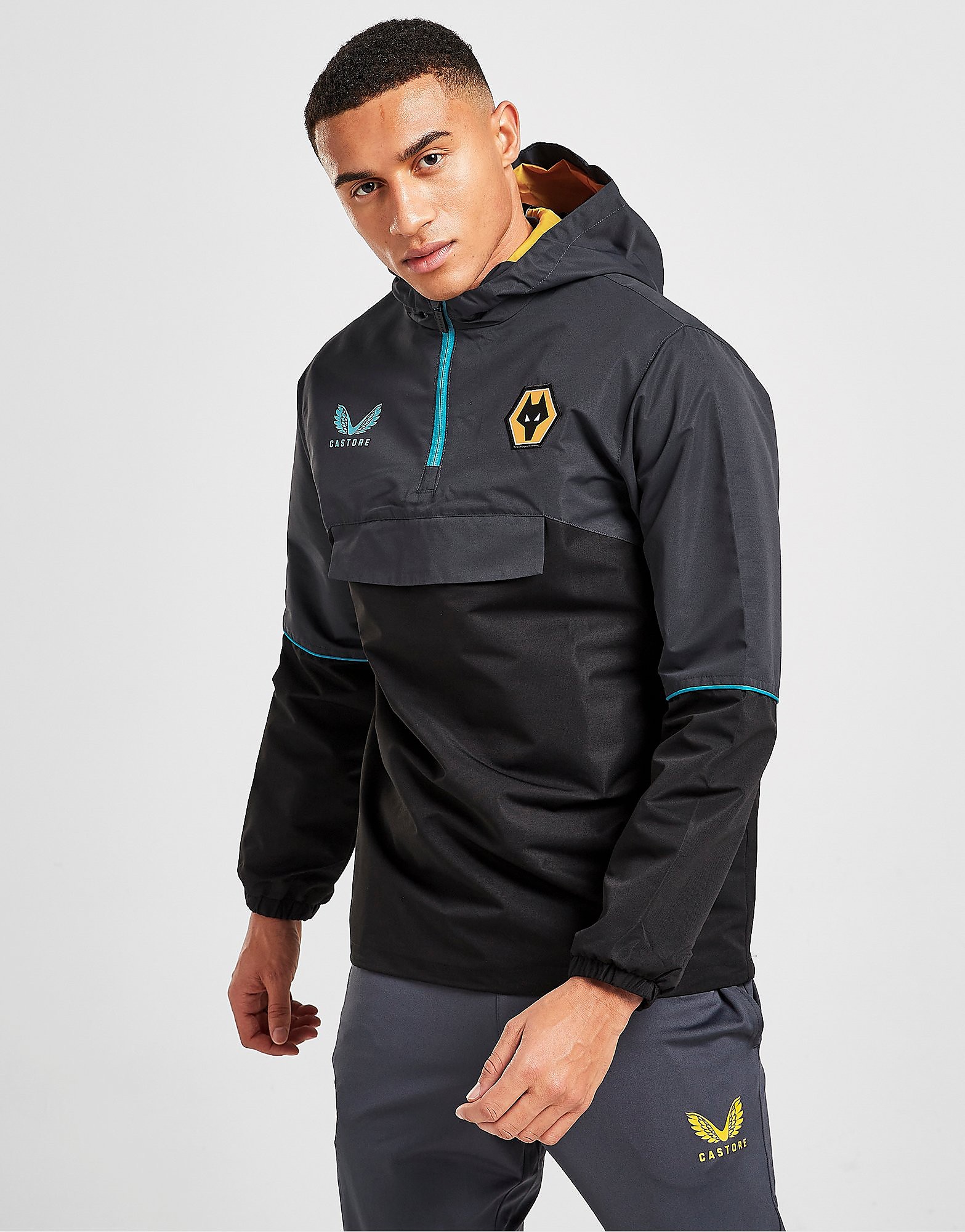 

Castore Wolverhampton Wanderers FC Training Jacket - Grey - Mens, Grey