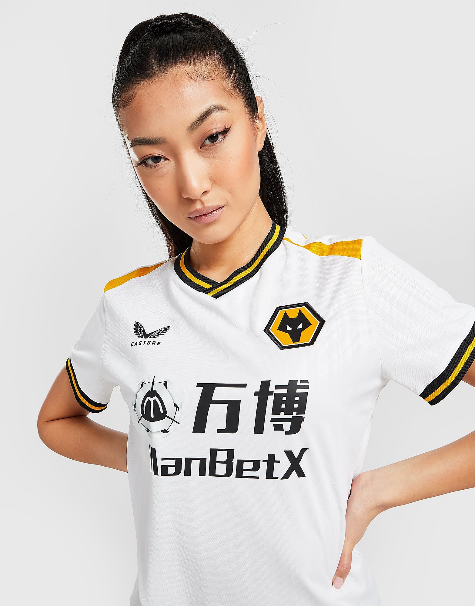 

Castore Wolverhampton Wanderers 21/22 Third Shirt Women's - White, White