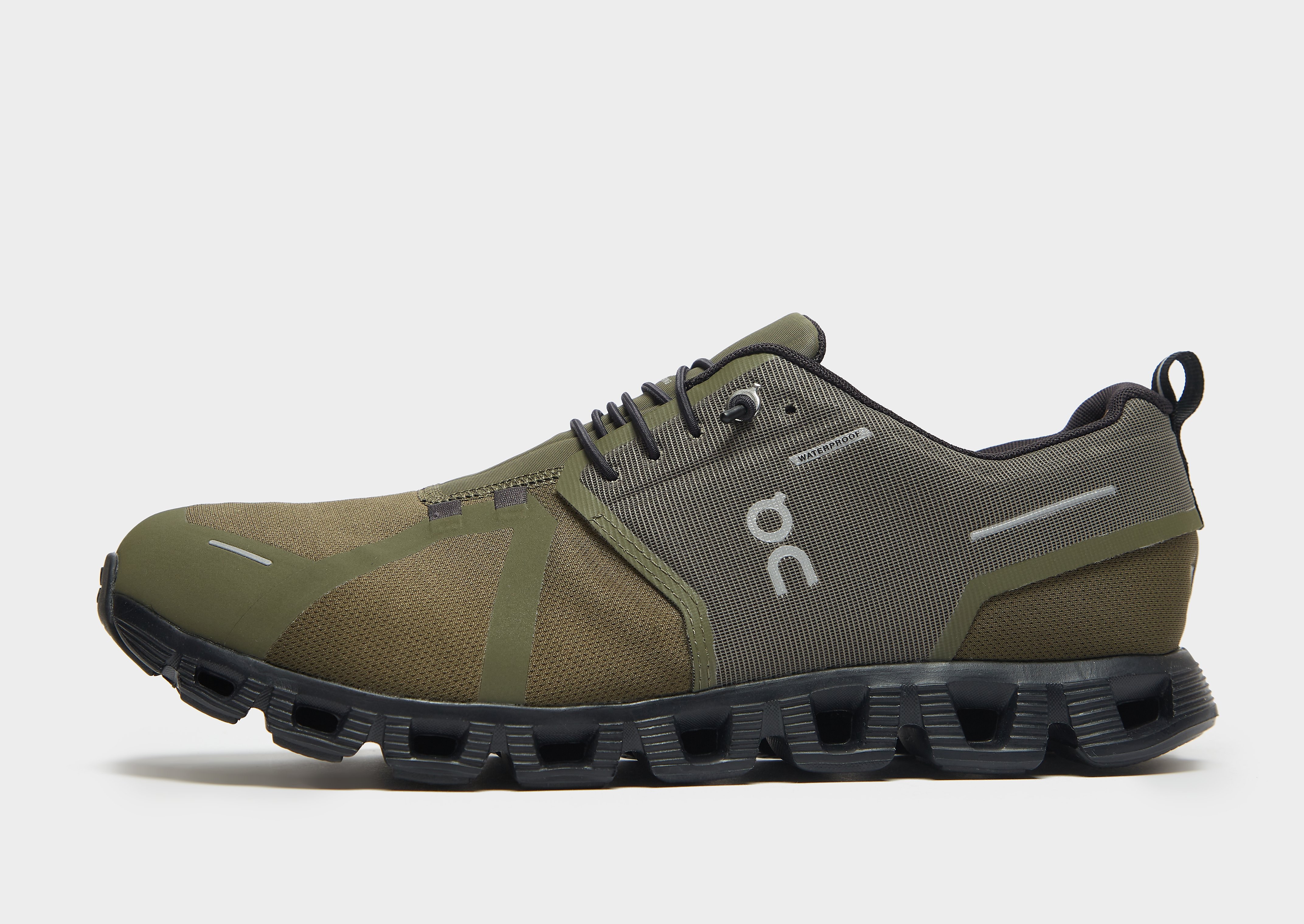 

On Running Cloud 5 Waterproof - Green - Mens, Green