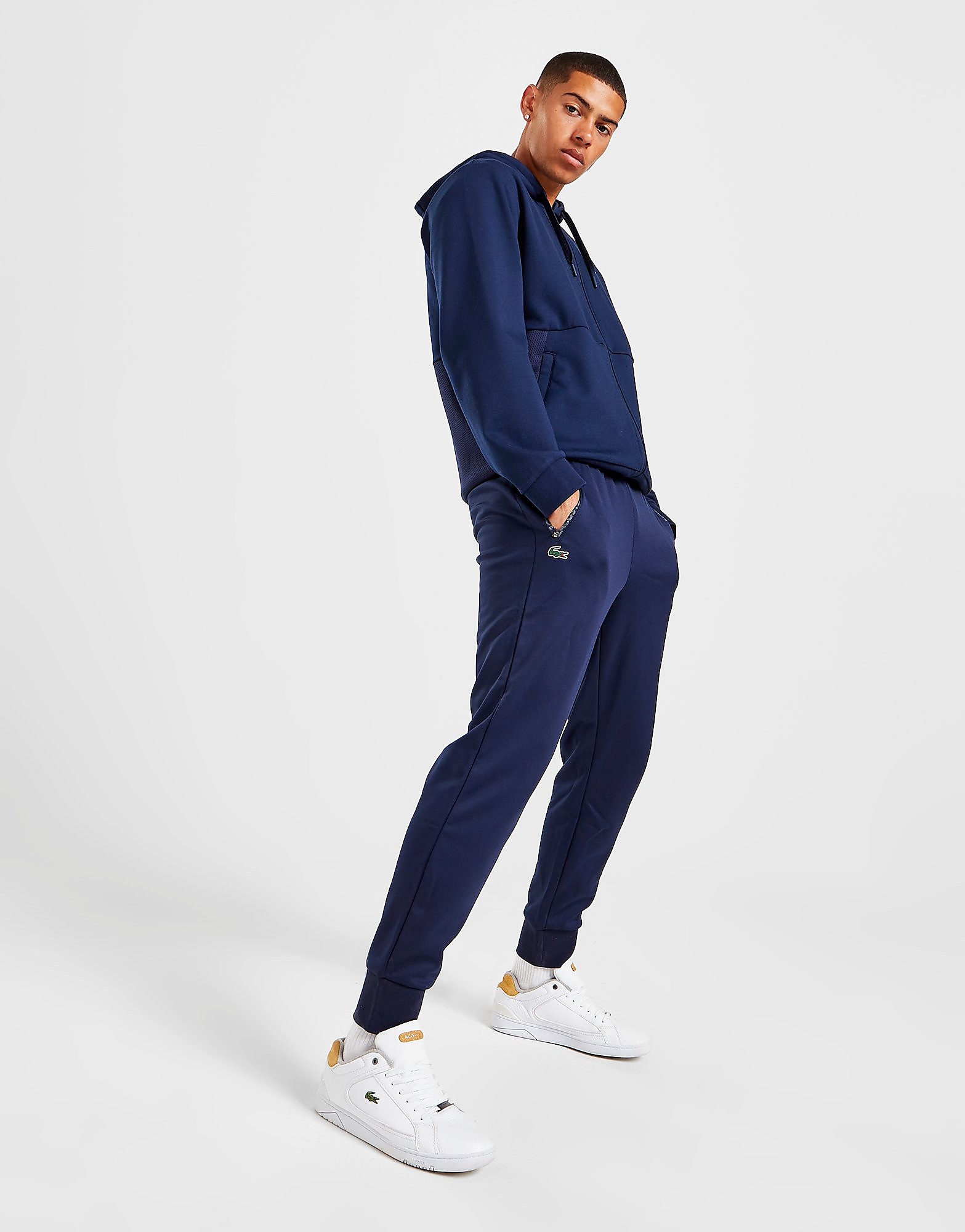 

Lacoste Poly Fleece Tape Track Pants - Only at JD - Navy - Mens, Navy