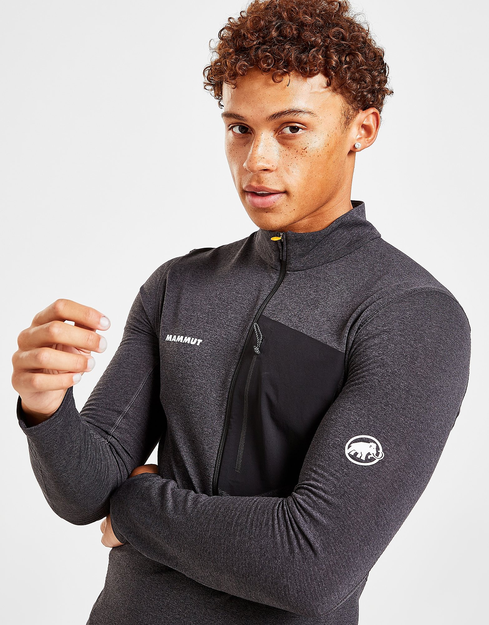 

Mammut Aenergy Lightweight 1/2 Zip Top - Black - Mens, Black