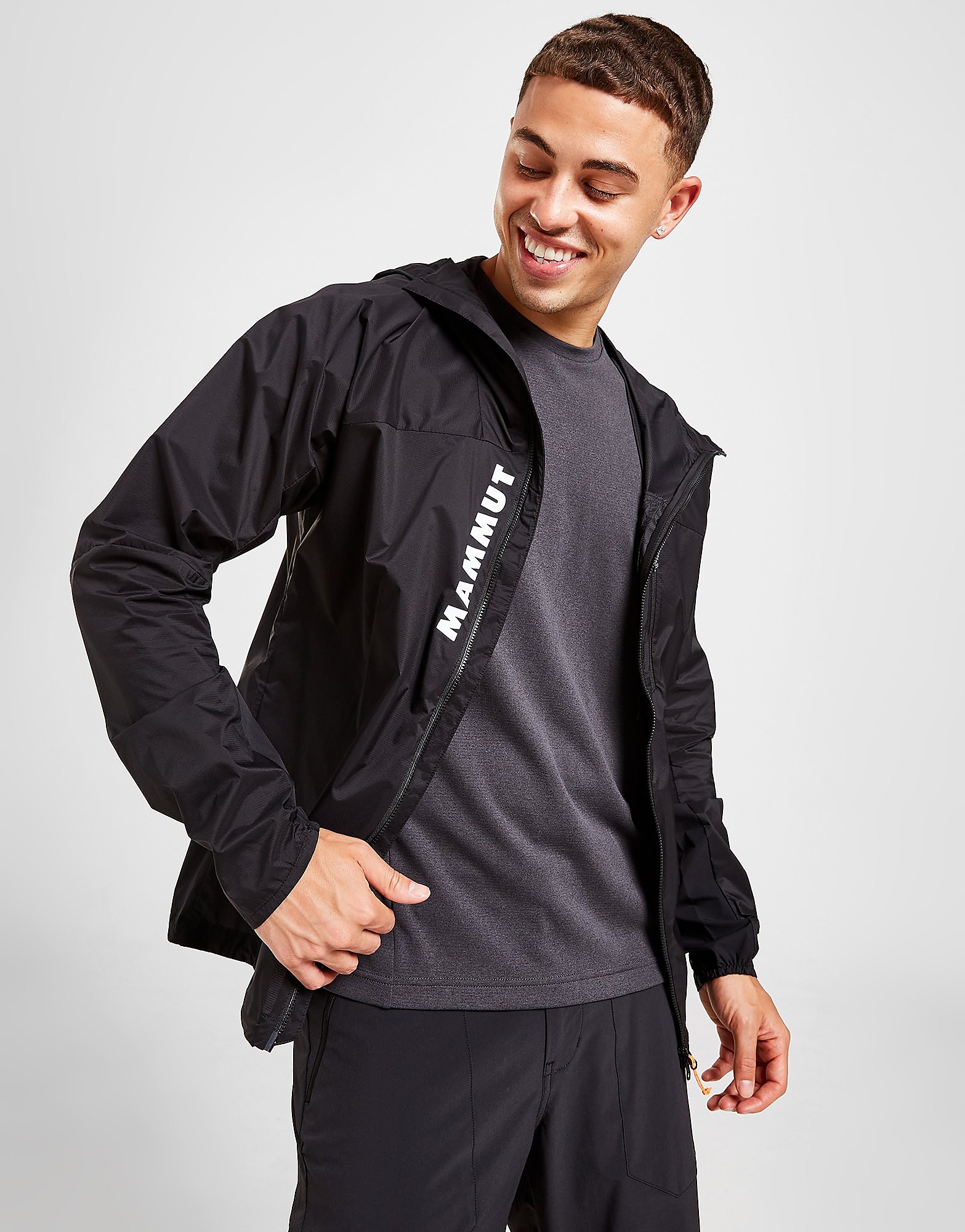 

Mammut Aenergy Windbreaker Jacket - Black - Mens, Black