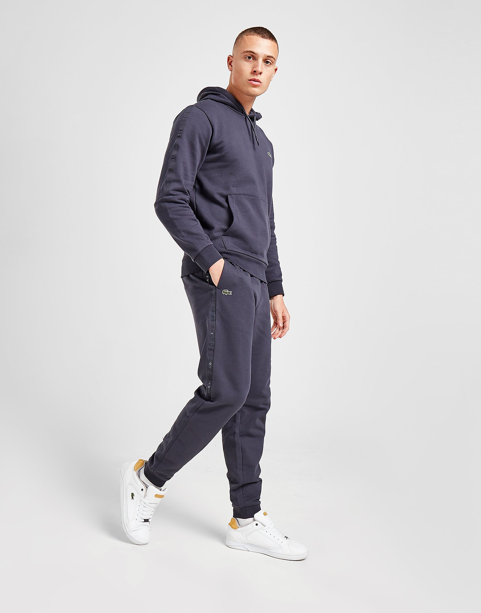 

Lacoste Tonal Tape Joggers - Grey - Mens, Grey