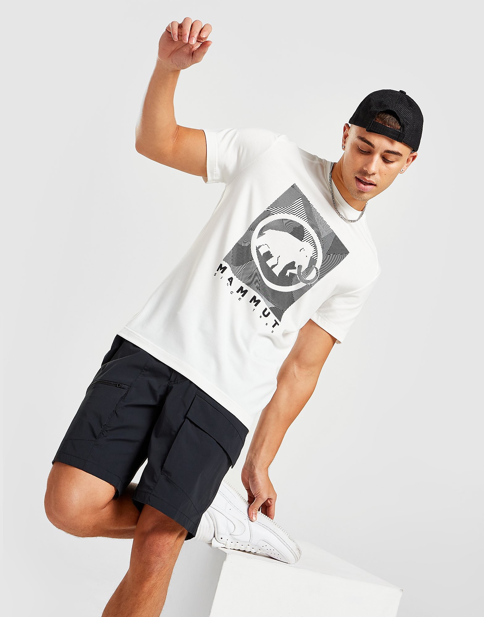 

Mammut Trovat Graphic T-Shirt - White - Mens, White